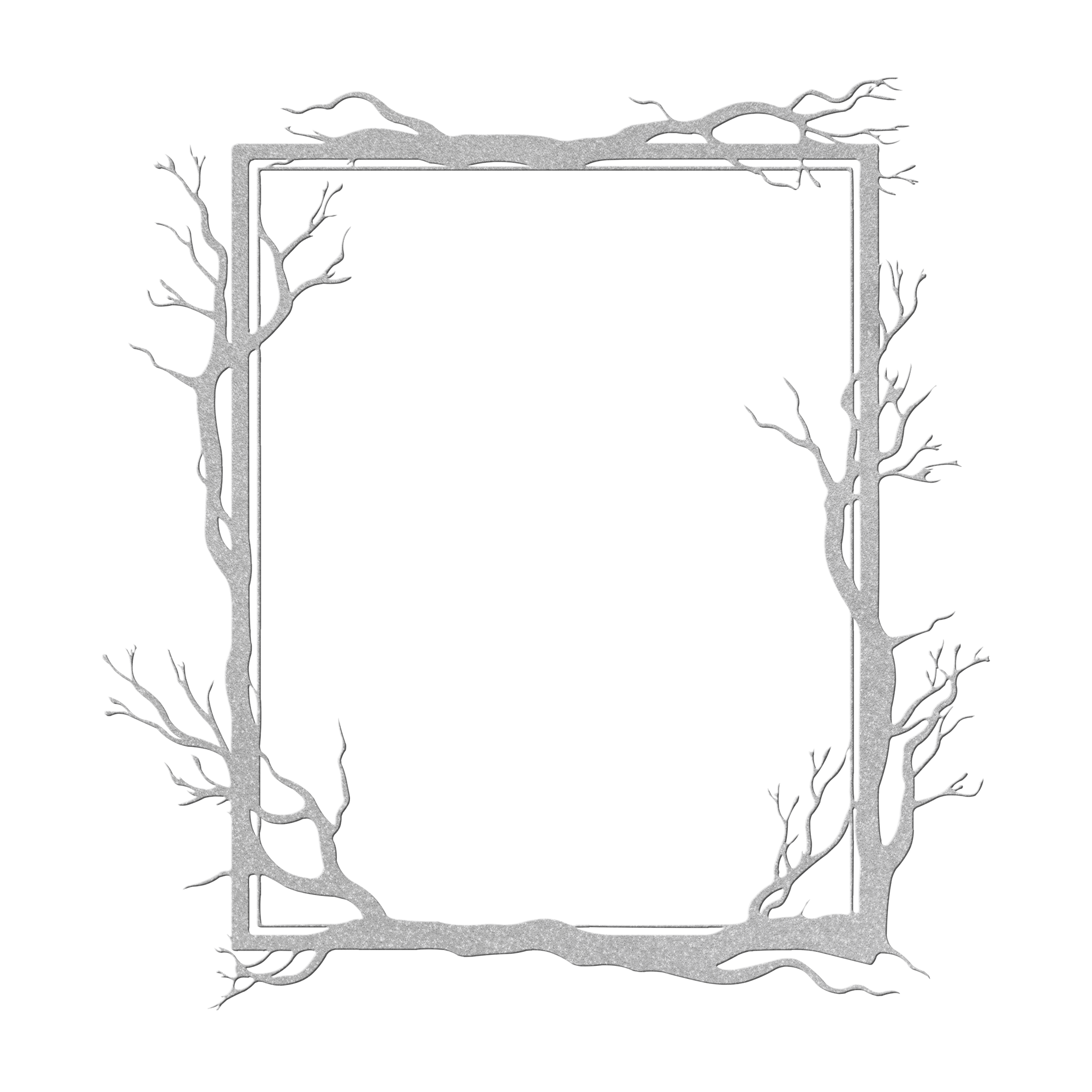 Branch Frame Metal Sign - Cool Metal Signs