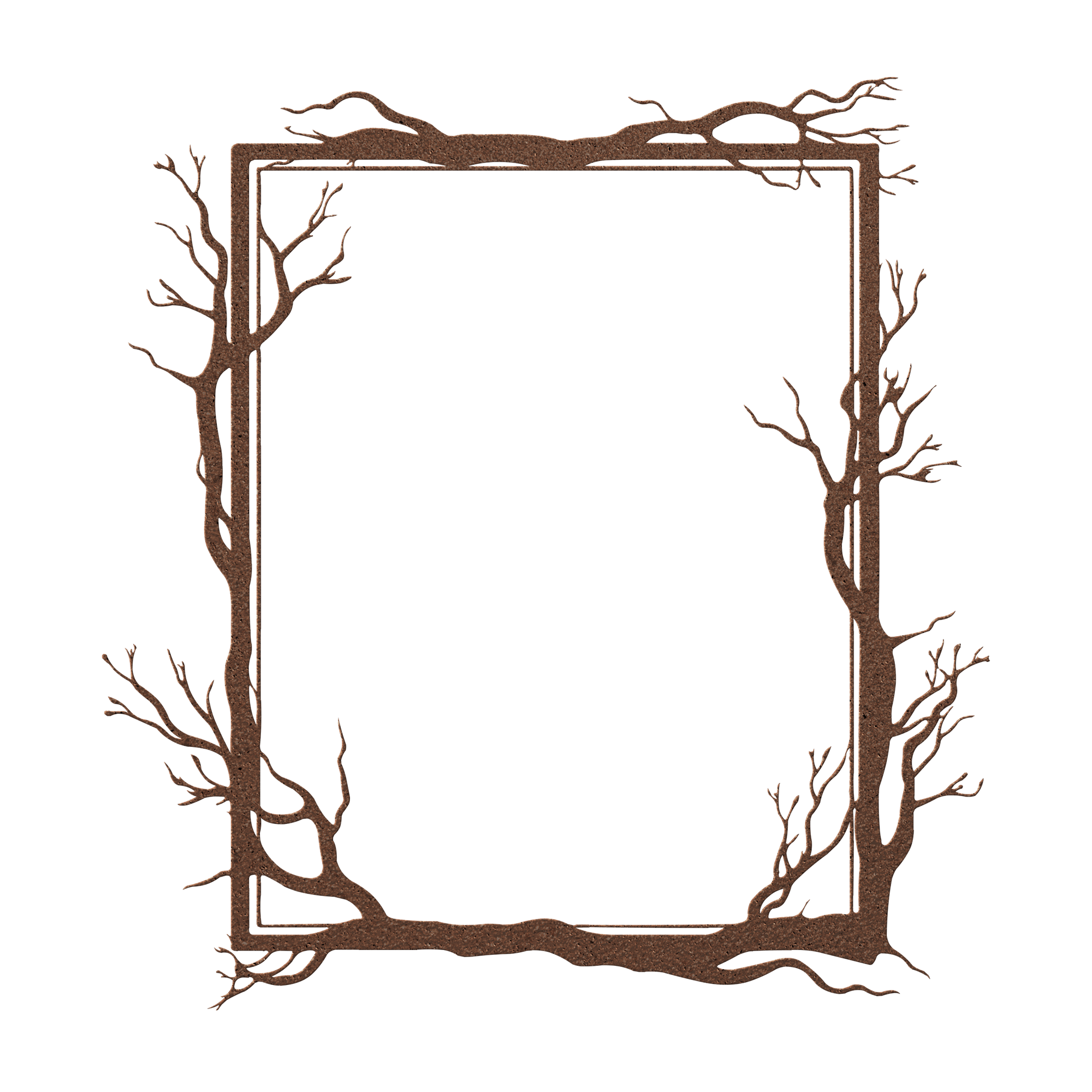 Branch Frame Metal Sign - Cool Metal Signs