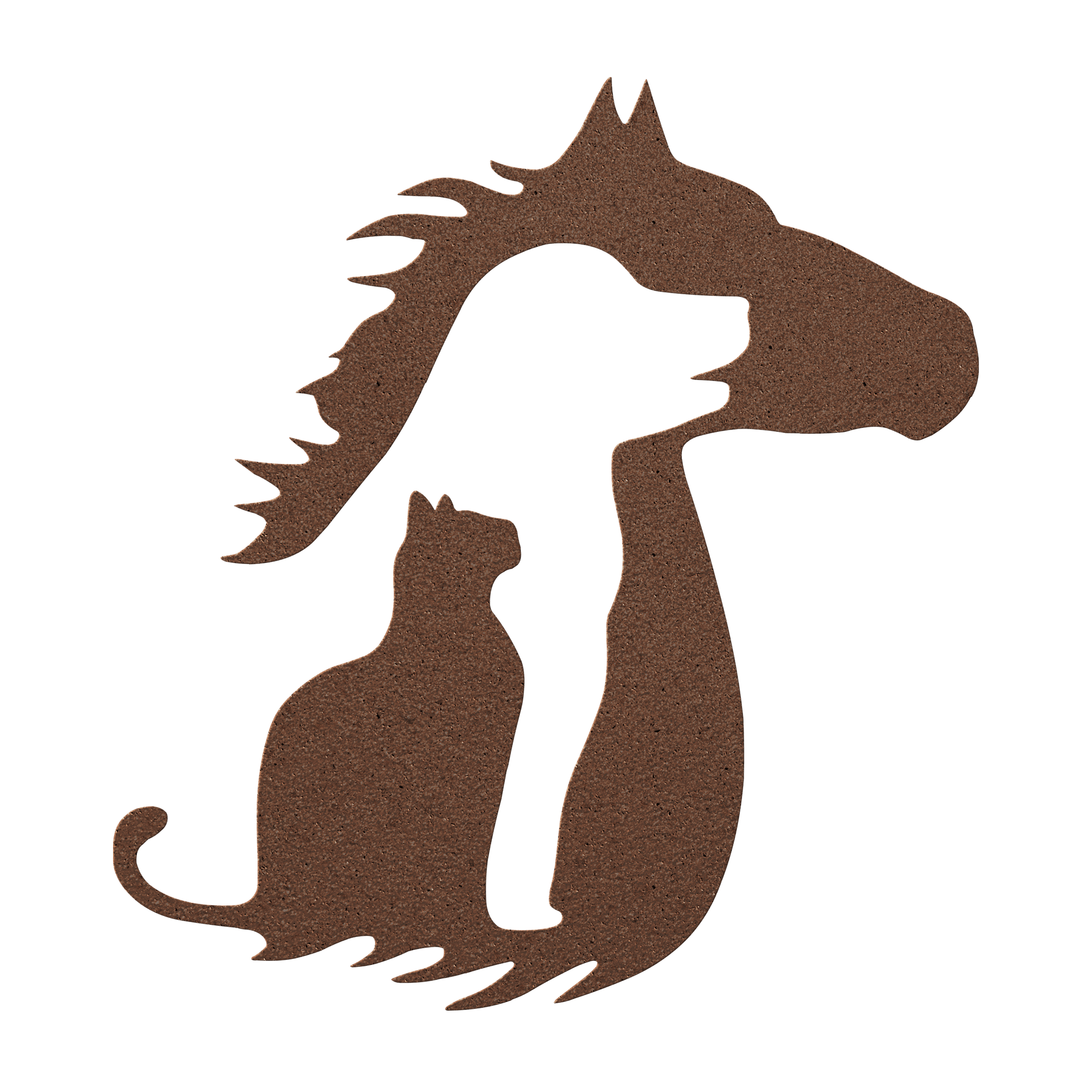 Cat Dog Horse Metal Sign - Cool Metal Signs