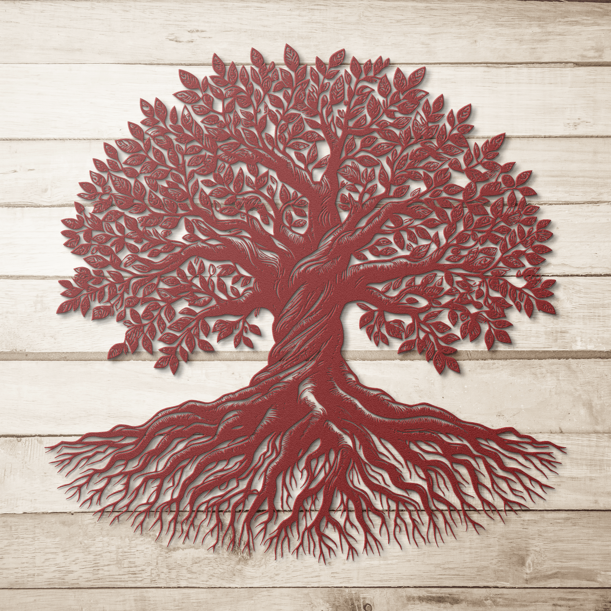 Connected Tree of Life Metal Sign - Cool Metal Signs