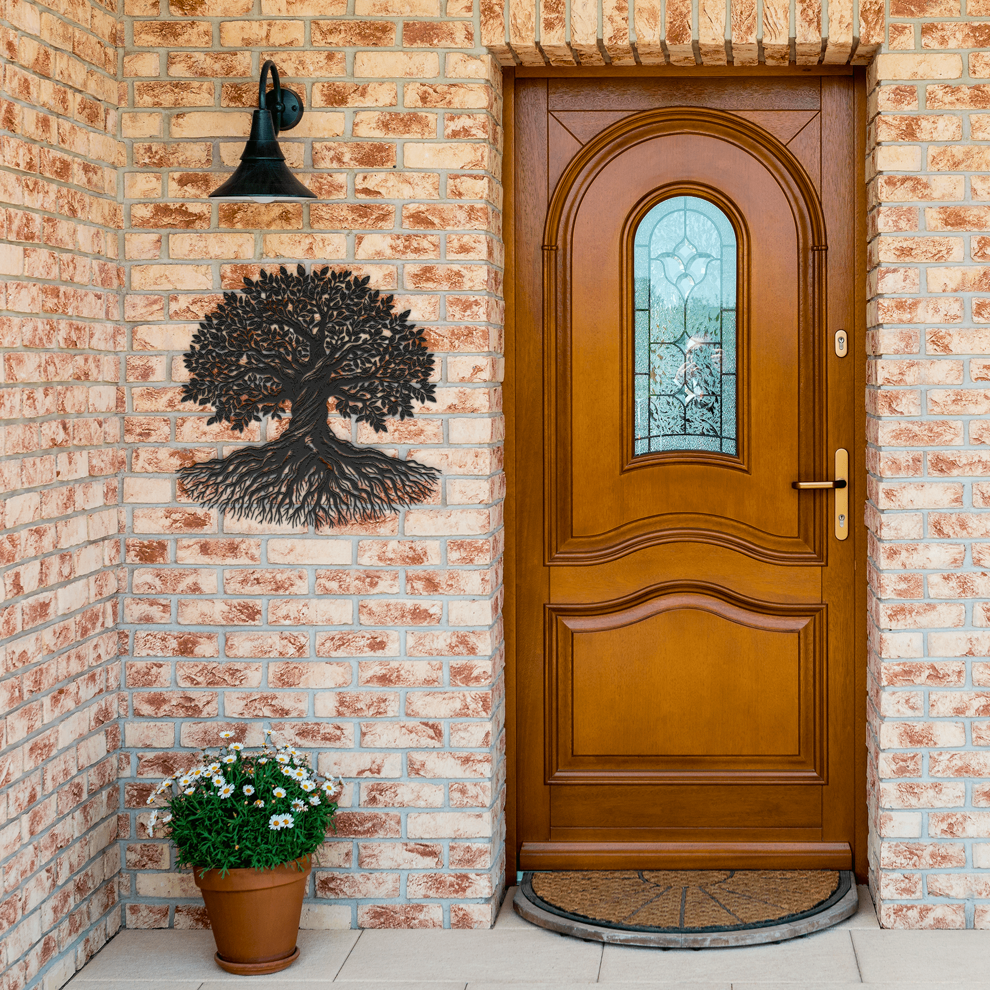 Connected Tree of Life Metal Sign - Cool Metal Signs
