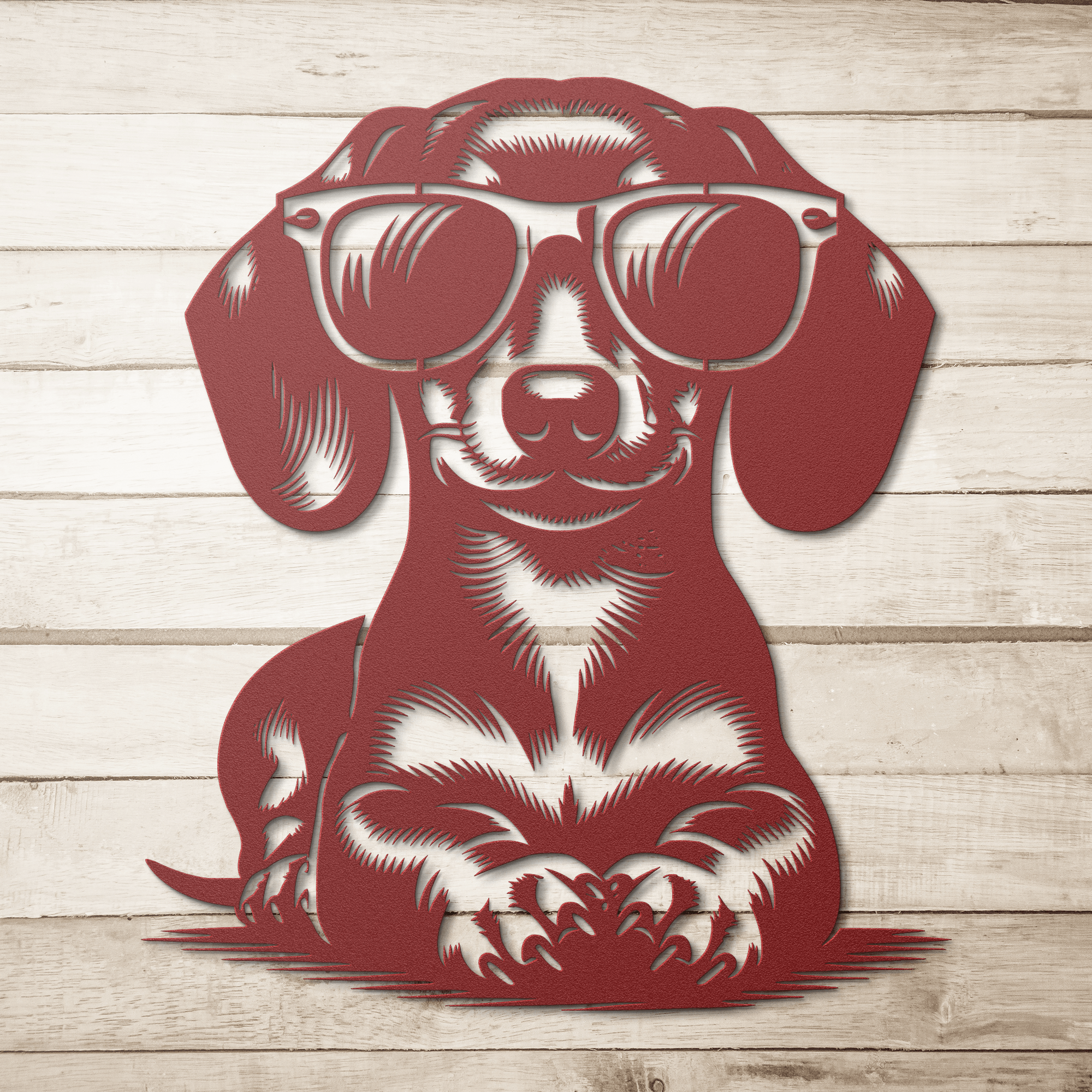 Cool Dachshund Metal Sign - Cool Metal Signs