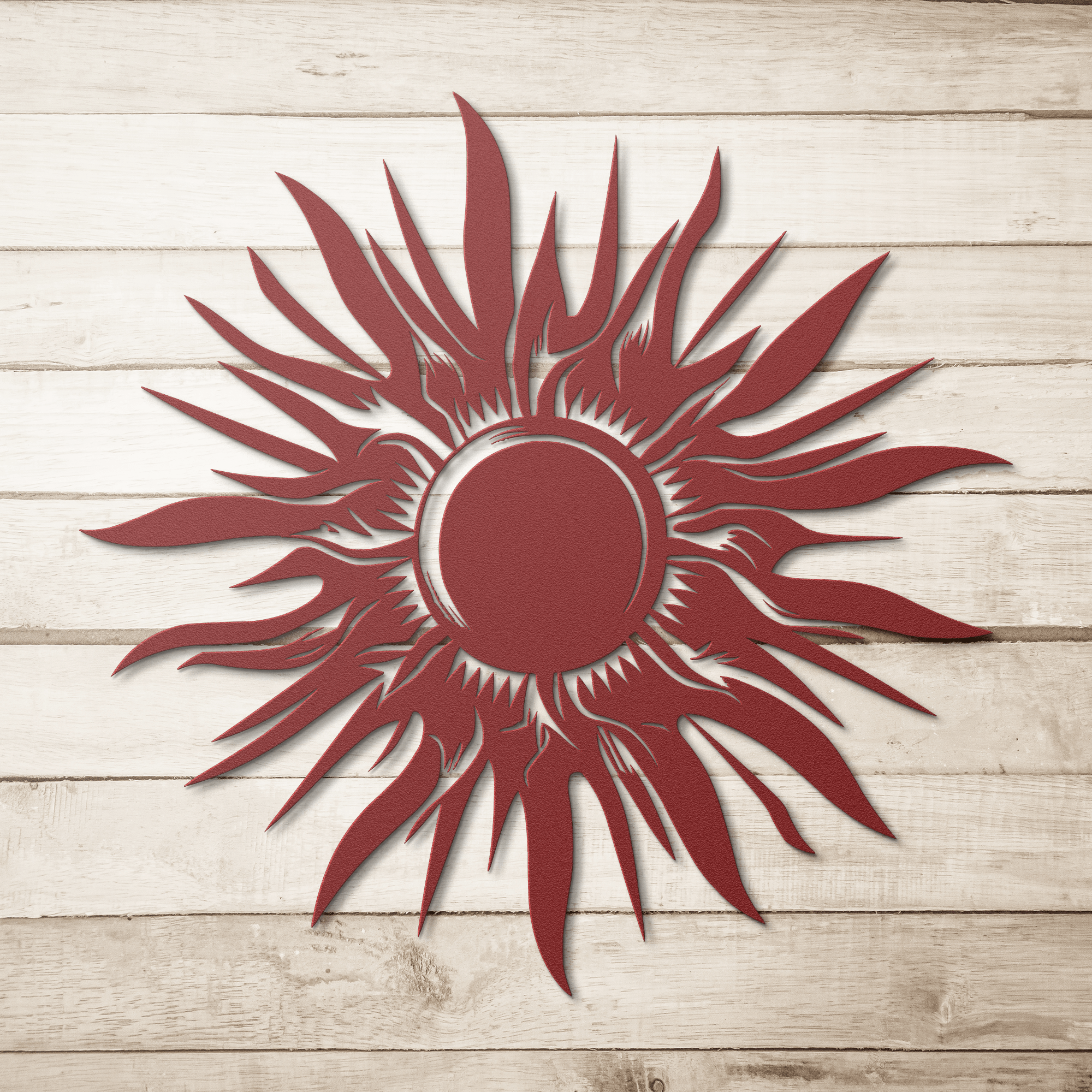 Cosmic Sun Metal Sign - Cool Metal Signs
