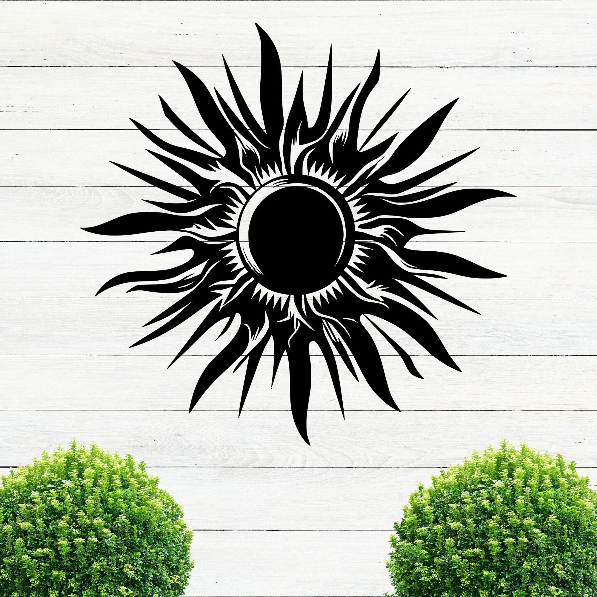 Cosmic Sun Metal Sign - Cool Metal Signs