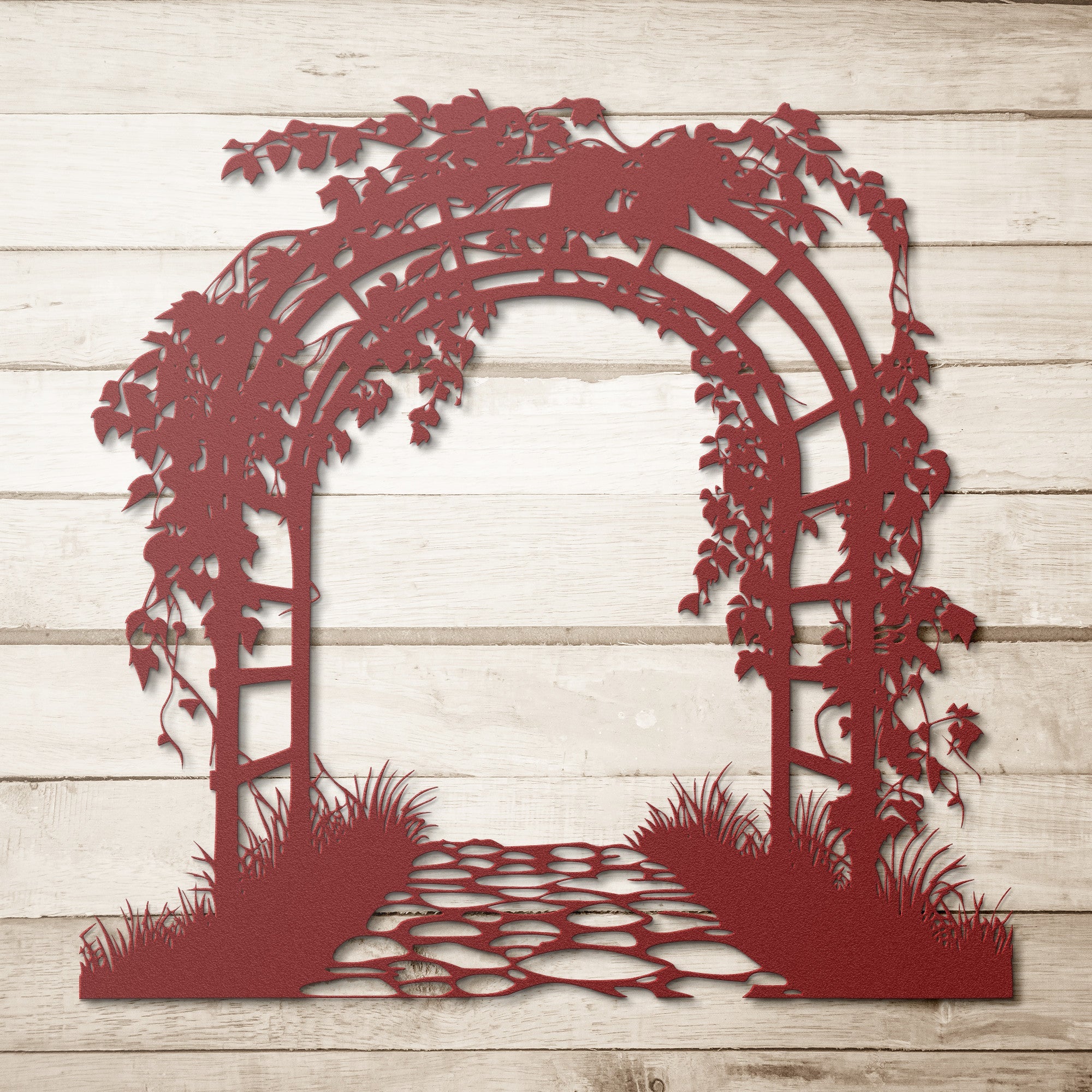Garden Arch Metal Sign - Cool Metal Signs