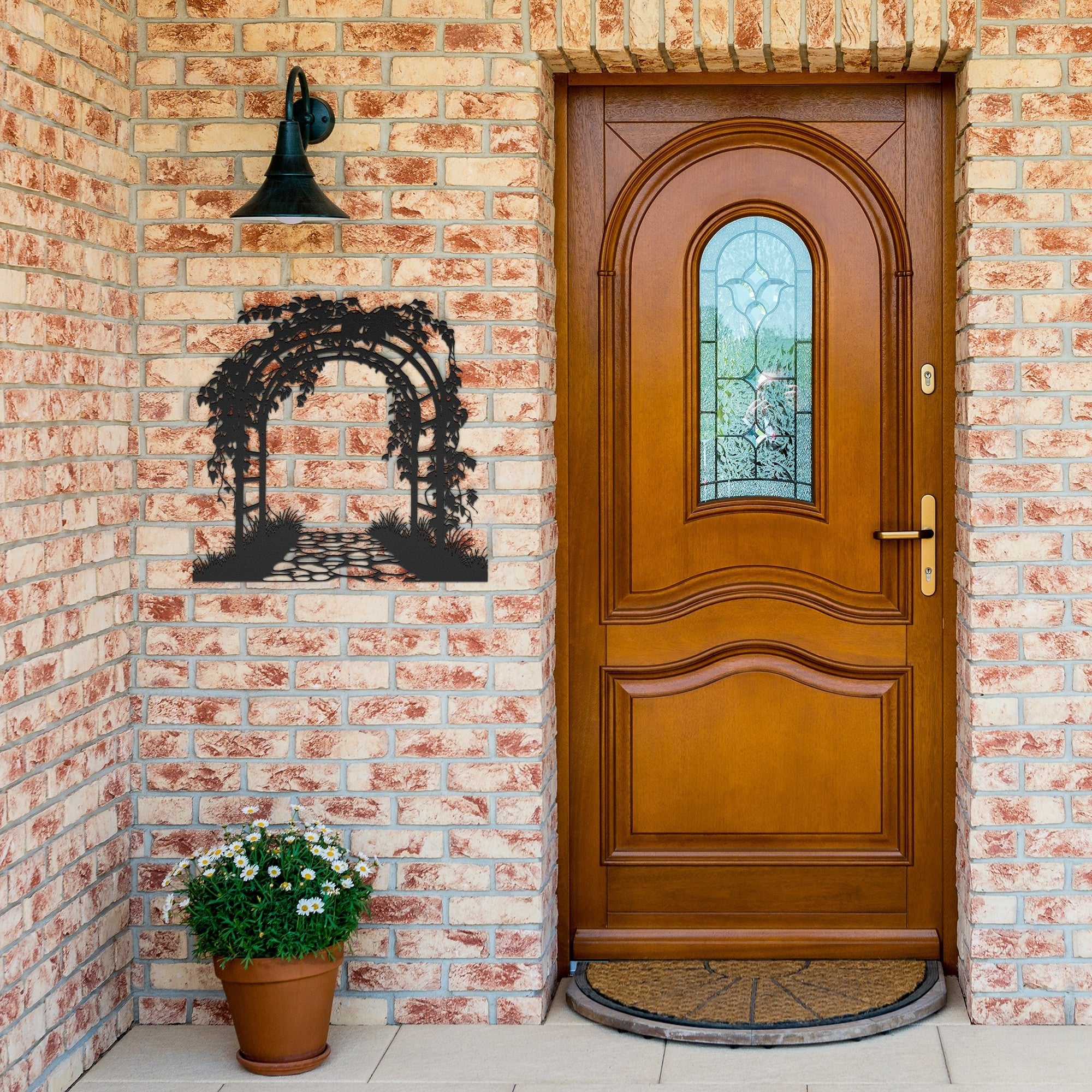 Garden Arch Metal Sign - Cool Metal Signs