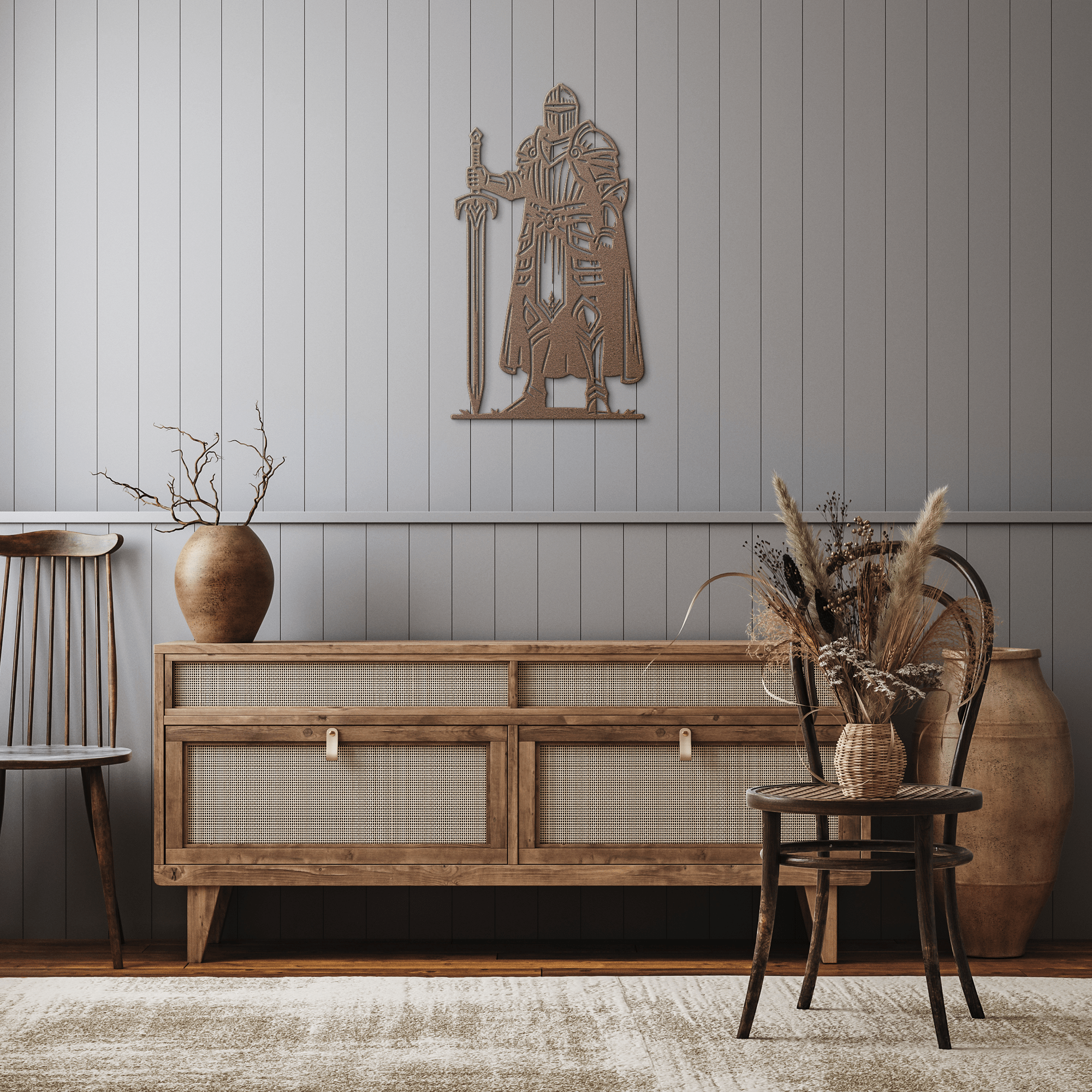 Knight Metal Sign - Cool Metal Signs