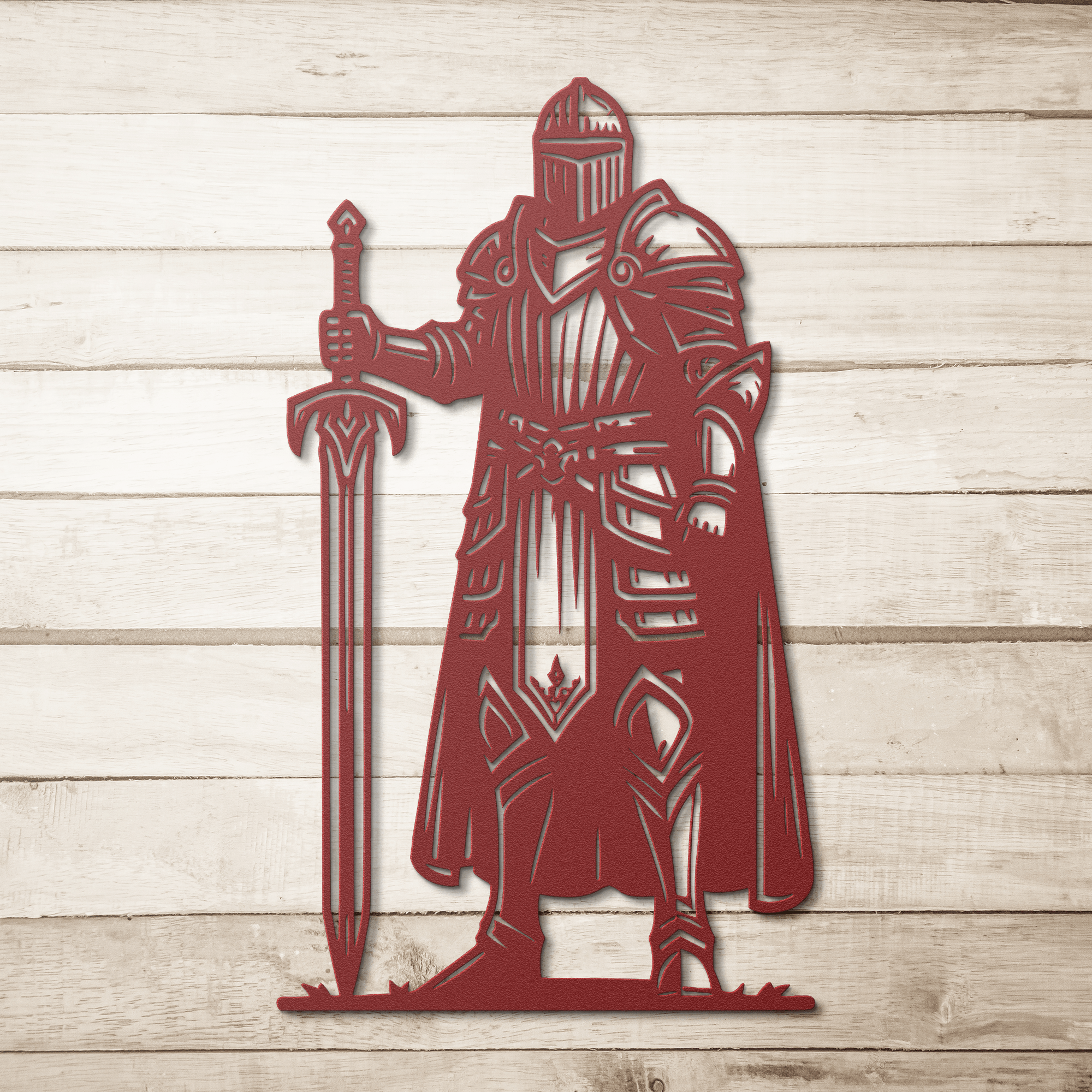 Knight Metal Sign - Cool Metal Signs