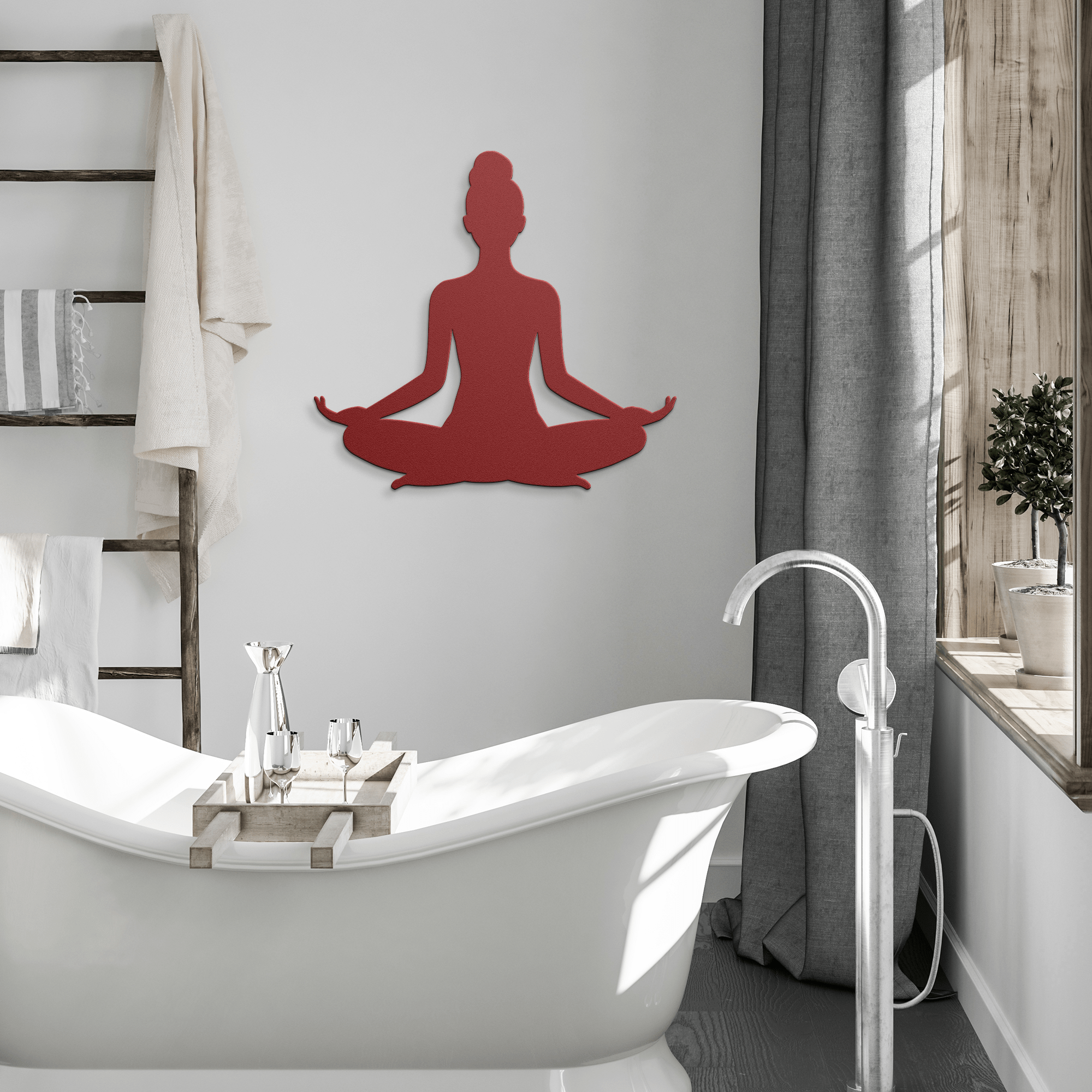 Meditation Metal Sign - Cool Metal Signs