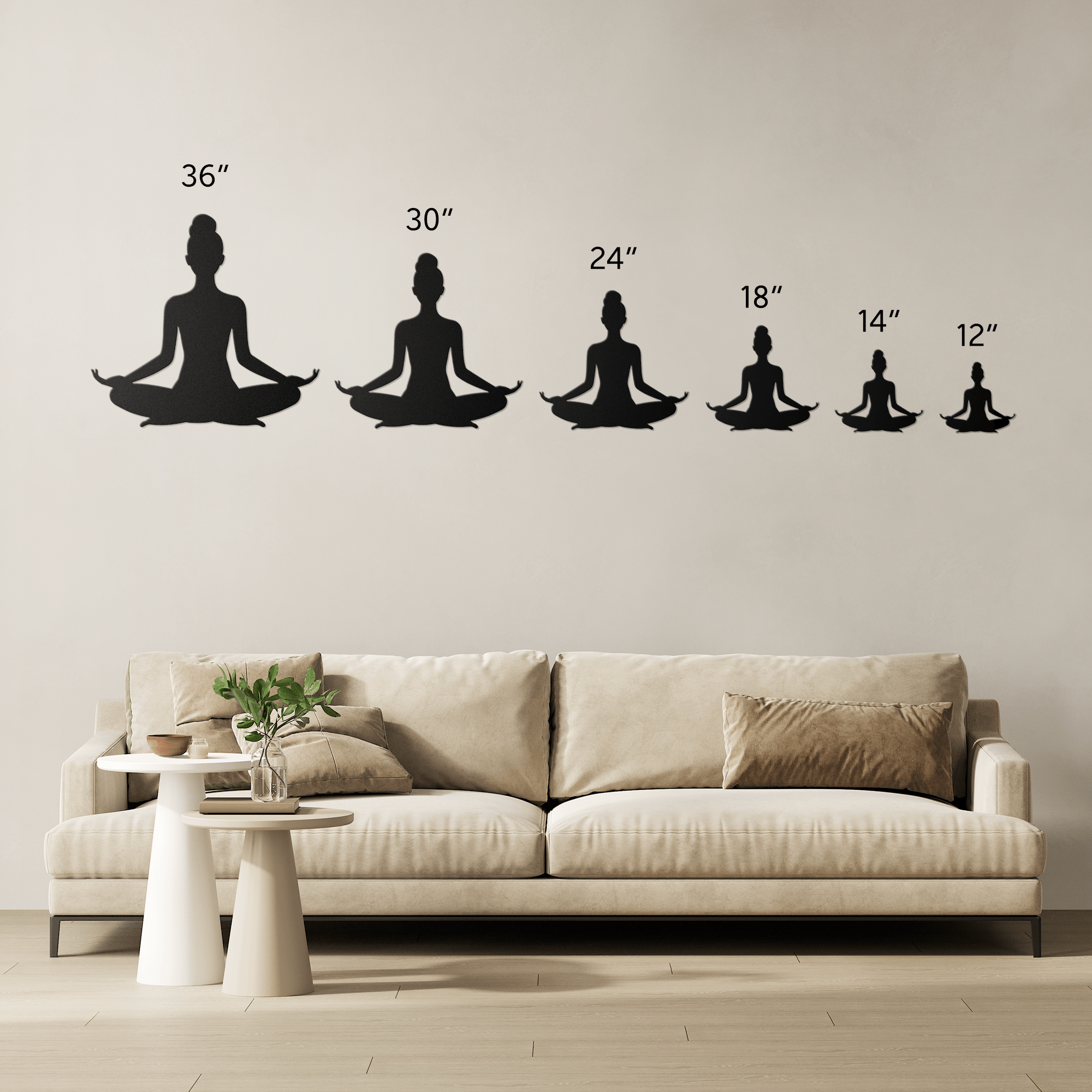 Meditation Metal Sign - Cool Metal Signs
