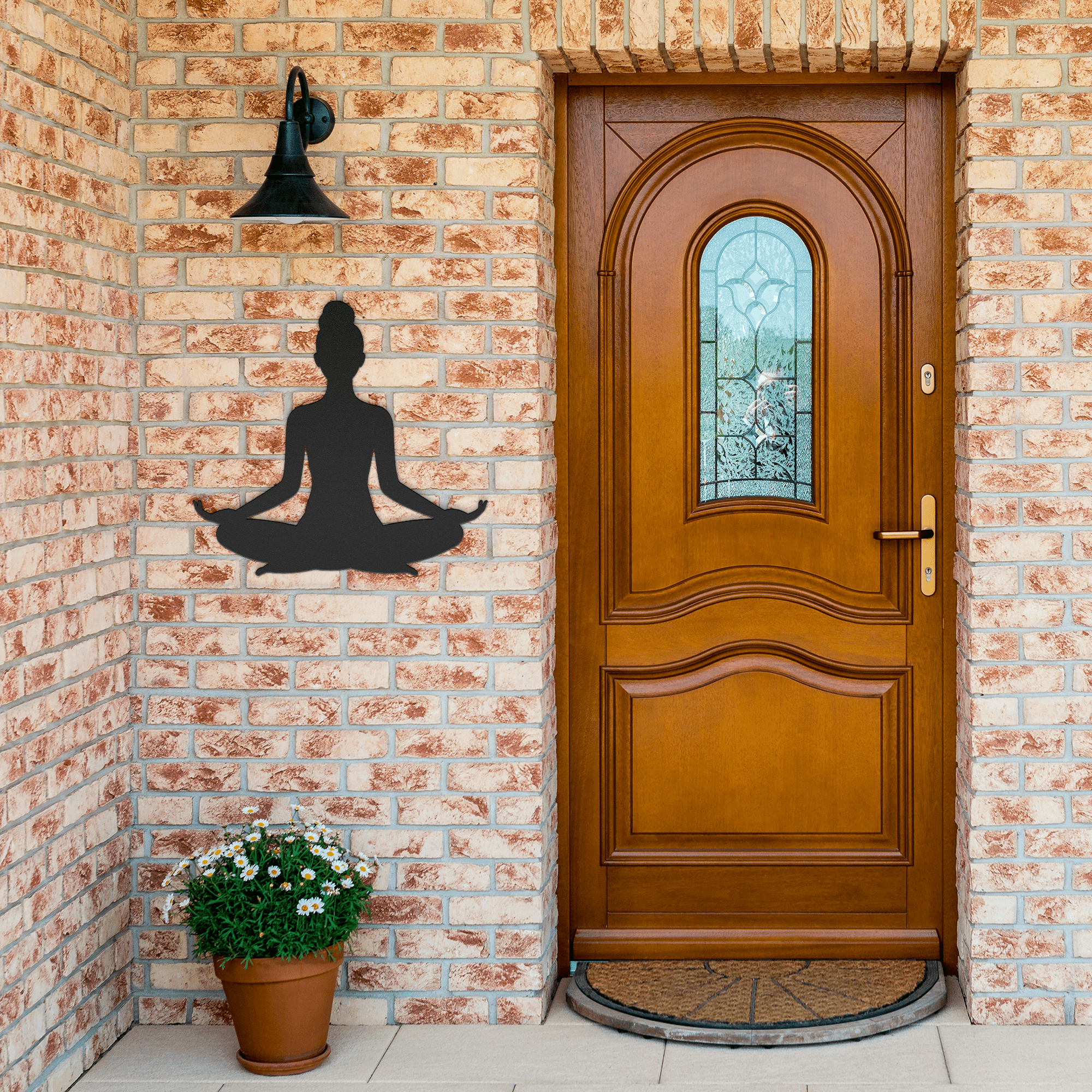 Meditation Metal Sign - Cool Metal Signs