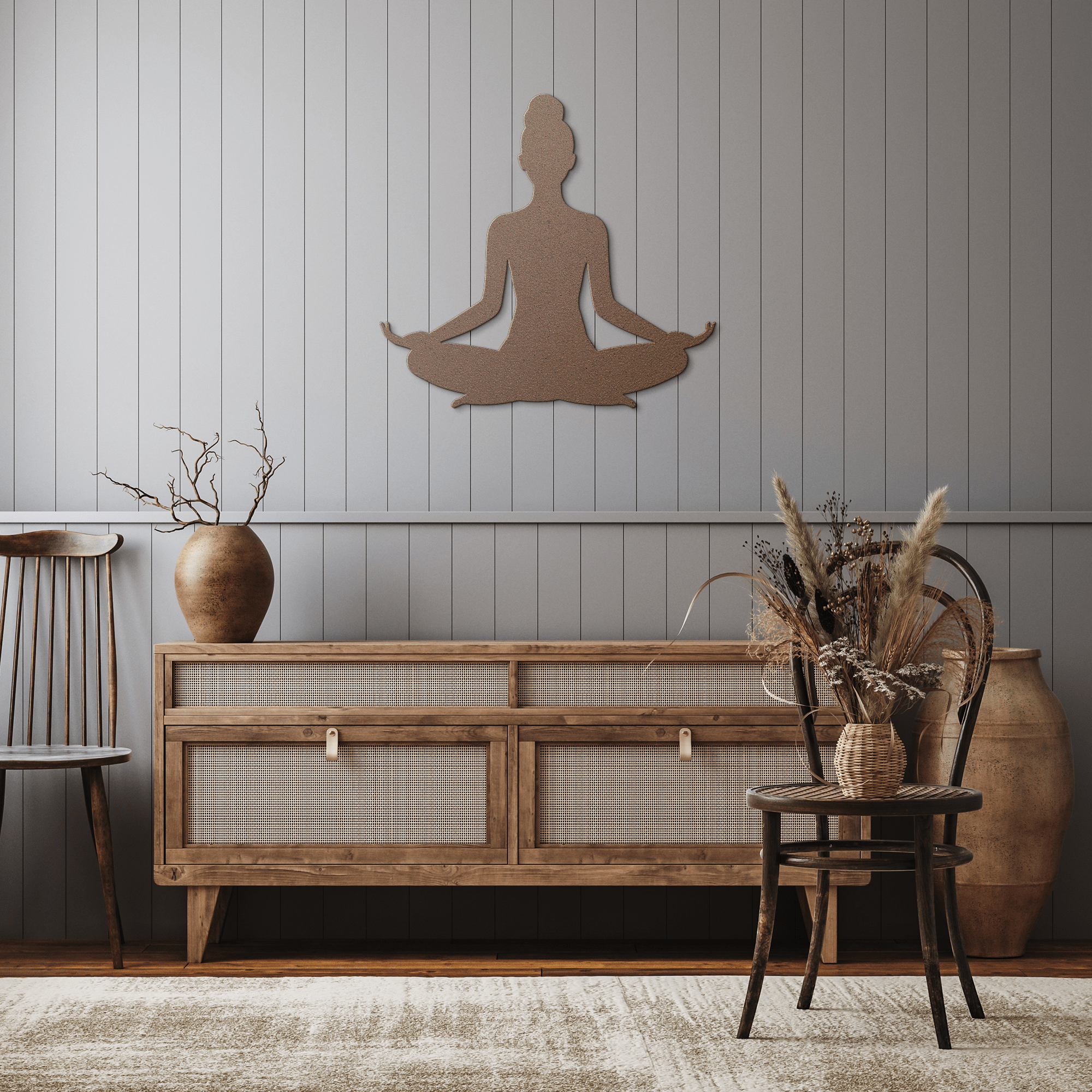 Meditation Metal Sign - Cool Metal Signs