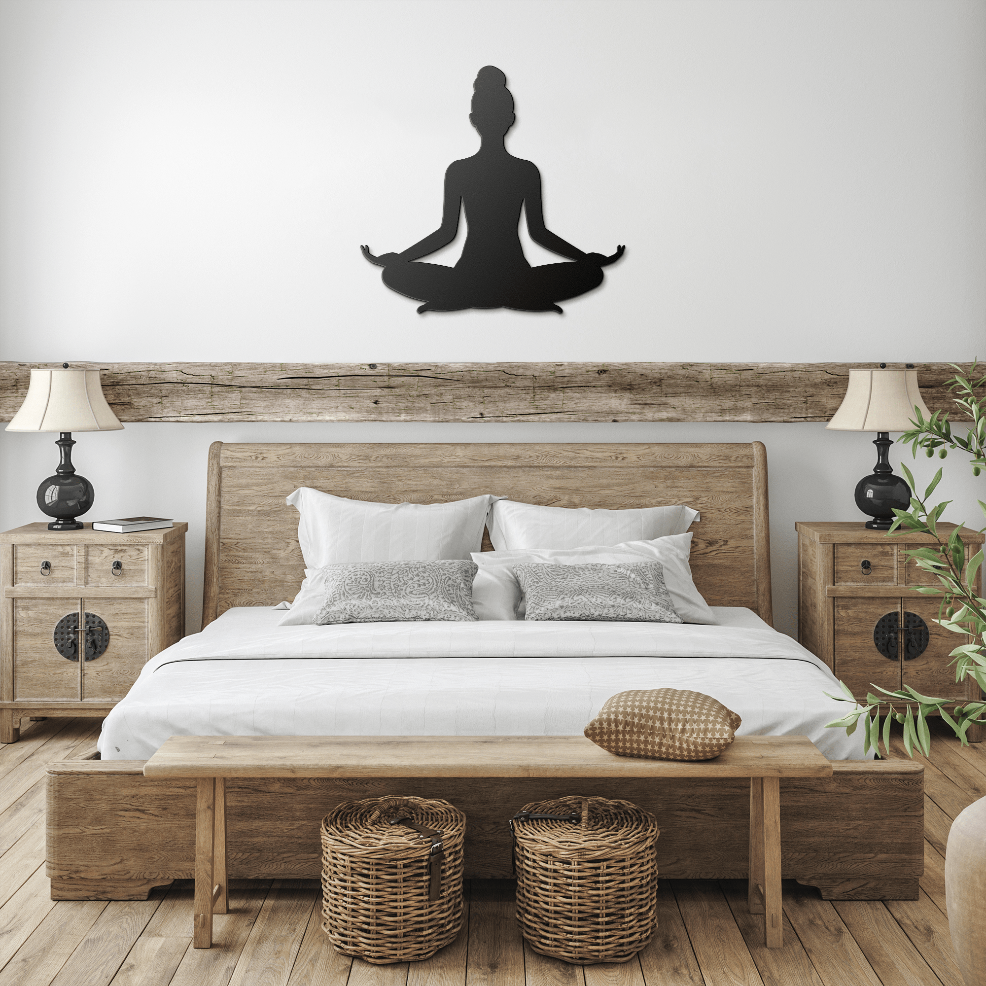 Meditation Metal Sign - Cool Metal Signs