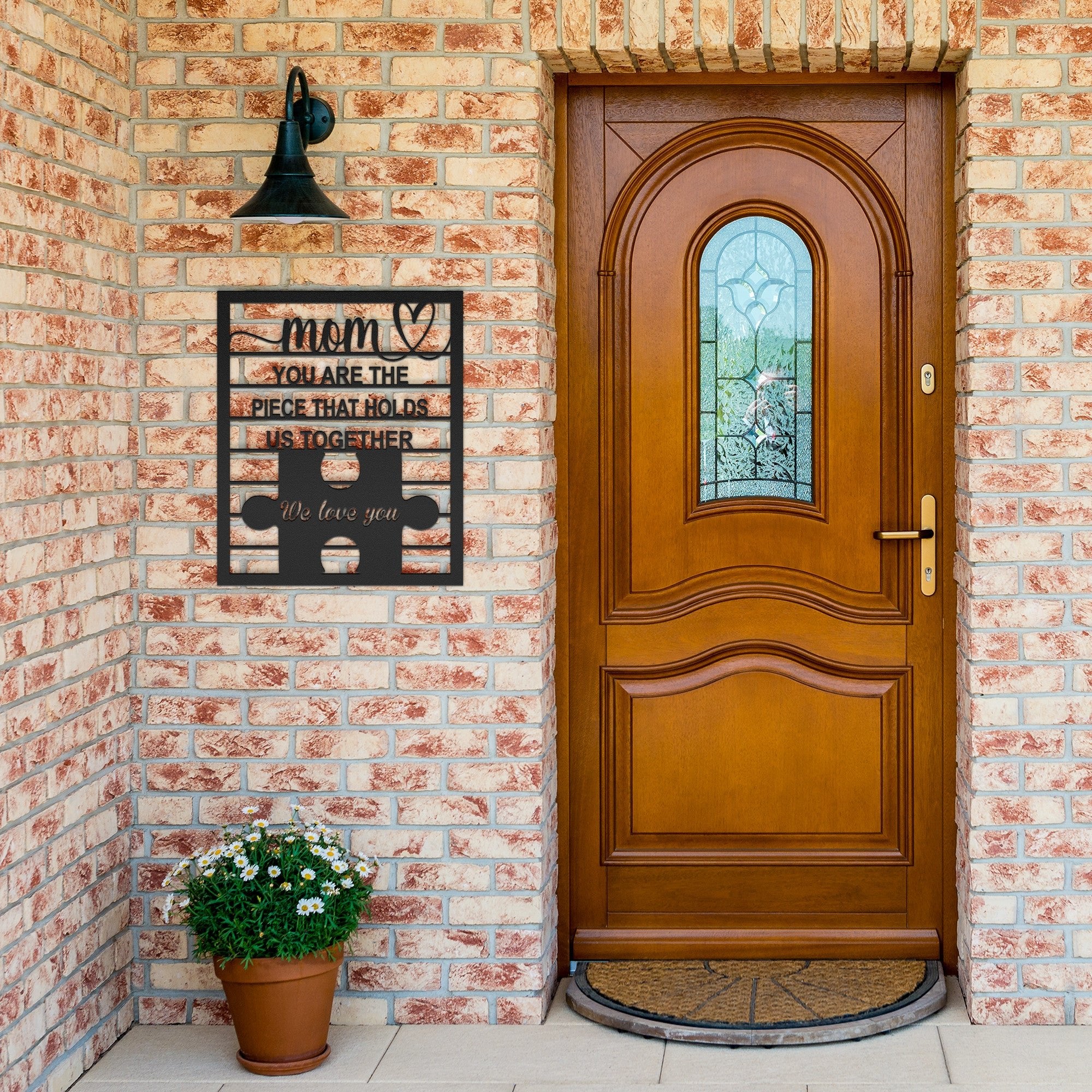 Mom Puzzle Sign - Cool Metal Signs