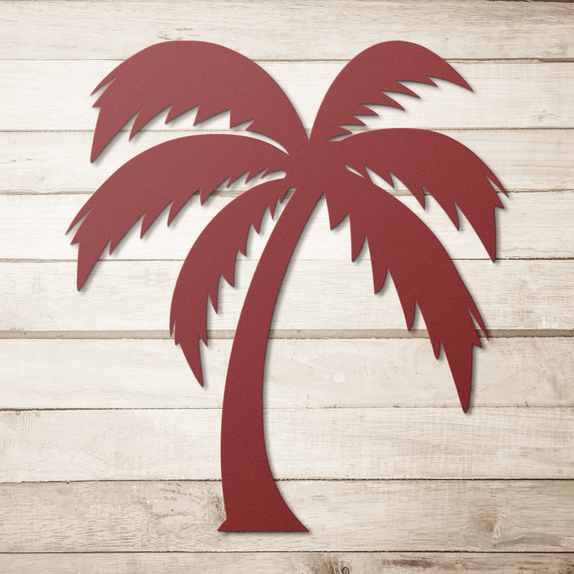 Palm Tree Metal Sign - Cool Metal Signs