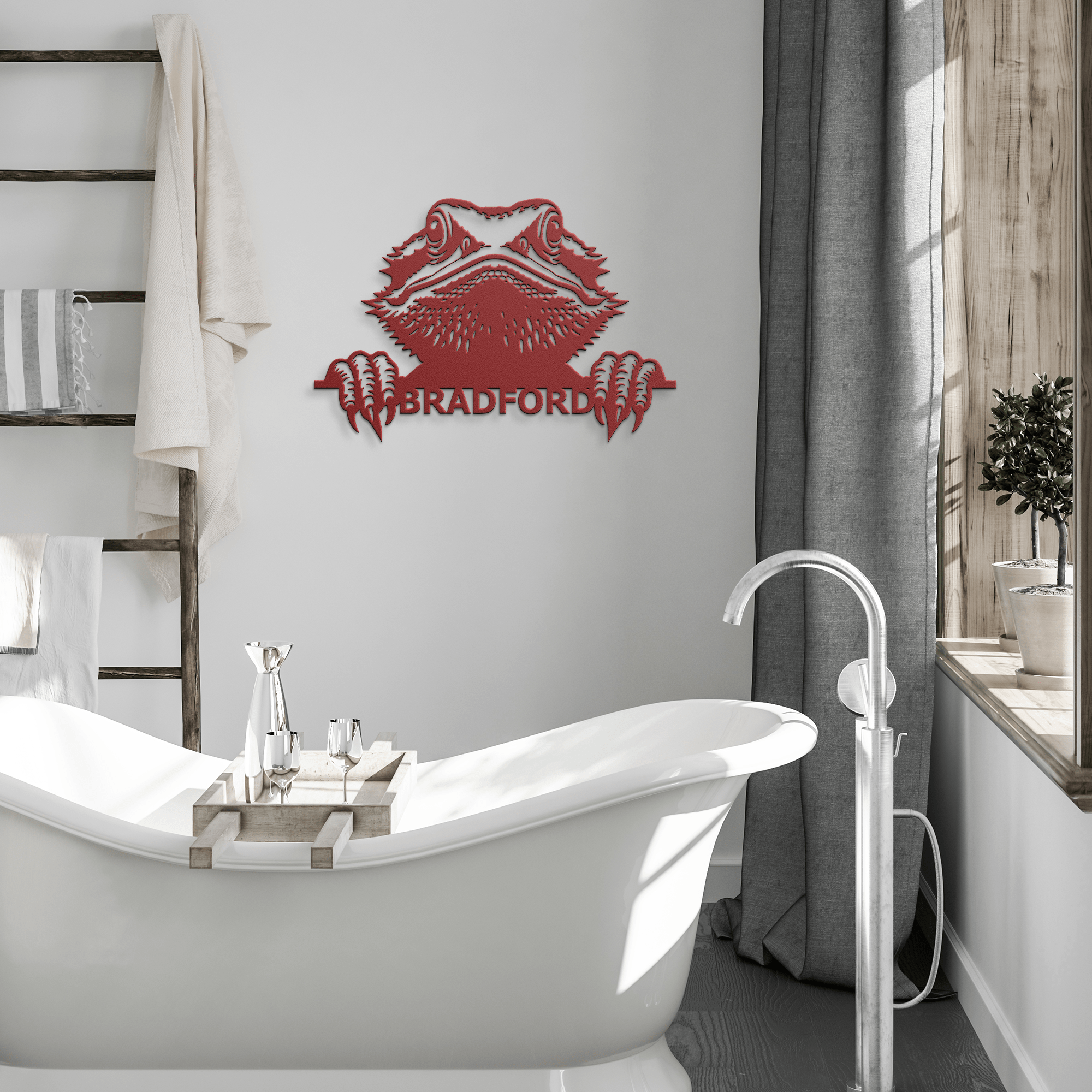 Personalized Bearded Dragon - Cool Metal Signs