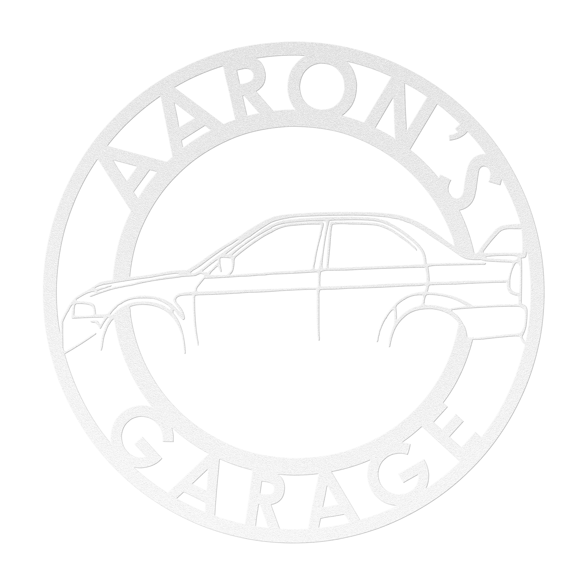 Personalized EVO Garage Metal Sign - Cool Metal Signs