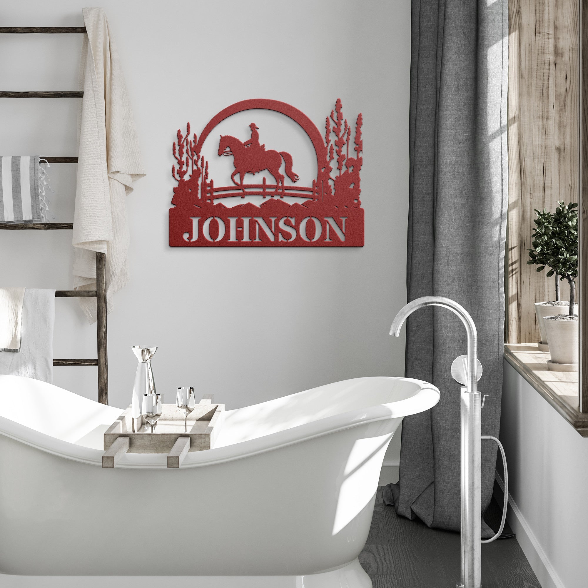 Personalized Horse Riding Arena Sign - Cool Metal Signs