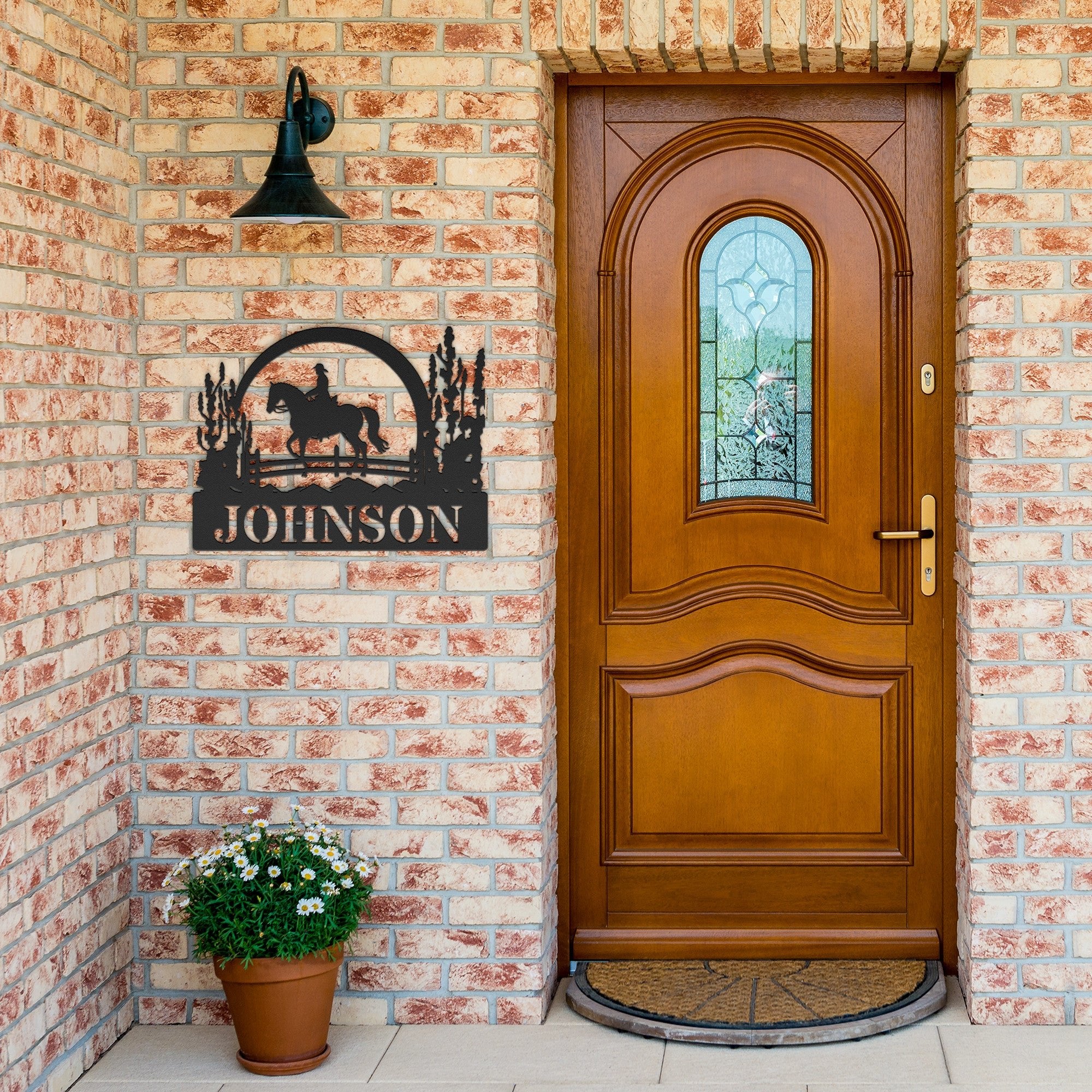 Personalized Horse Riding Arena Sign - Cool Metal Signs