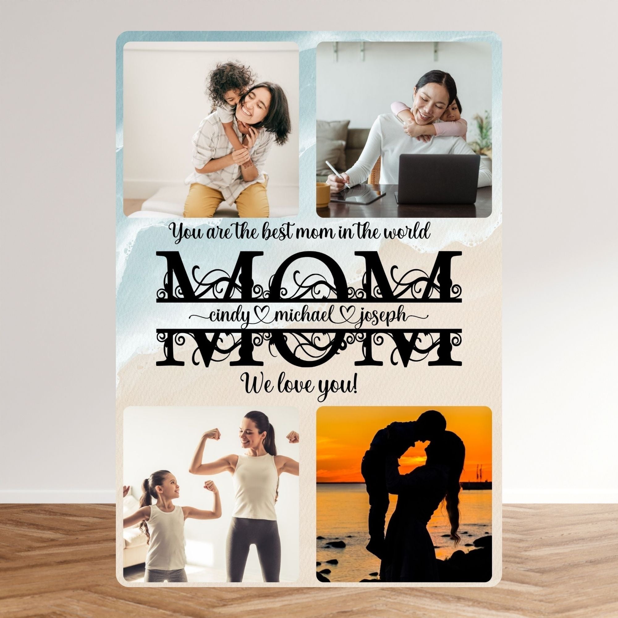 Personalized MOM High Definition Metal Print - Cool Metal Signs