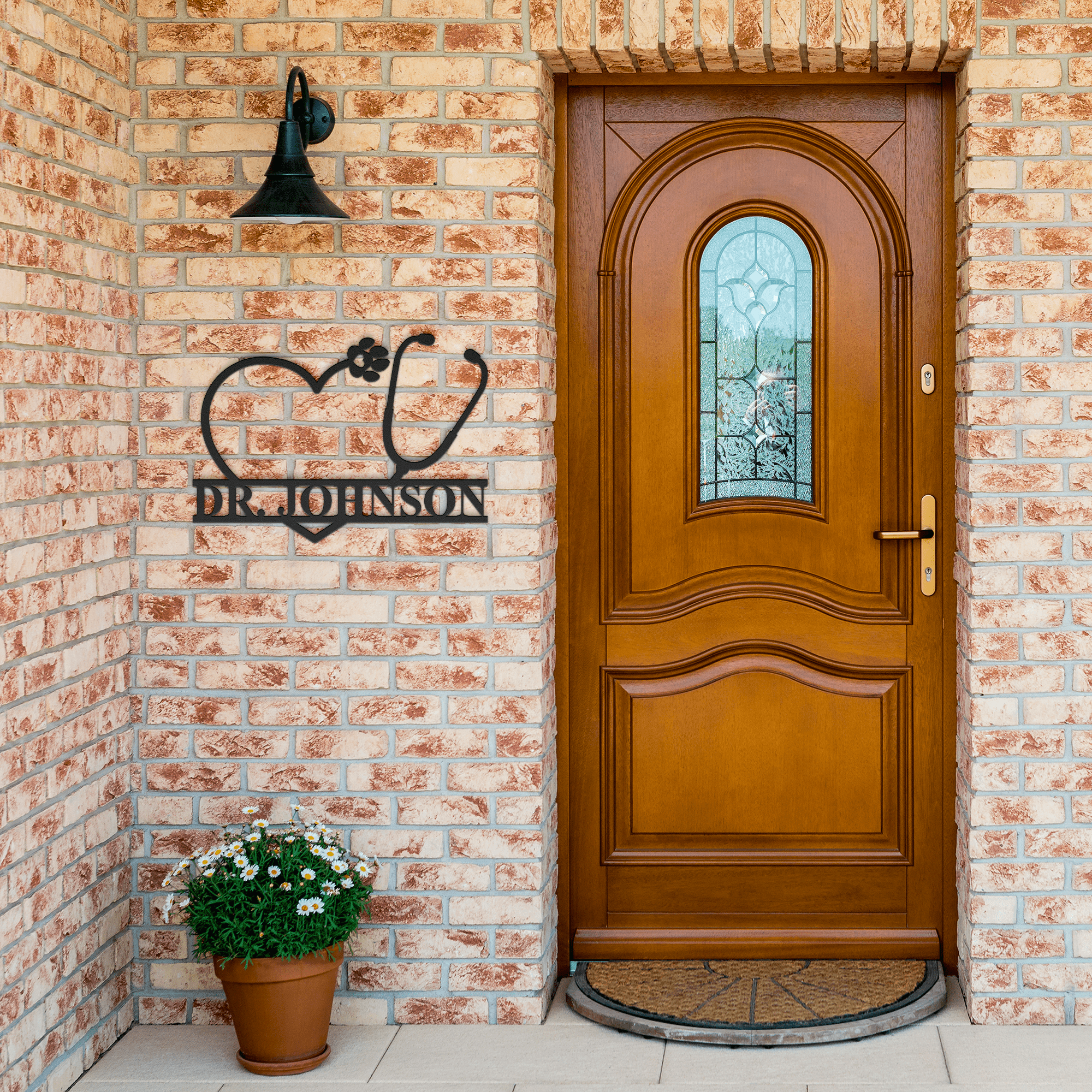 Personalized Veterinarian Sign - Cool Metal Signs