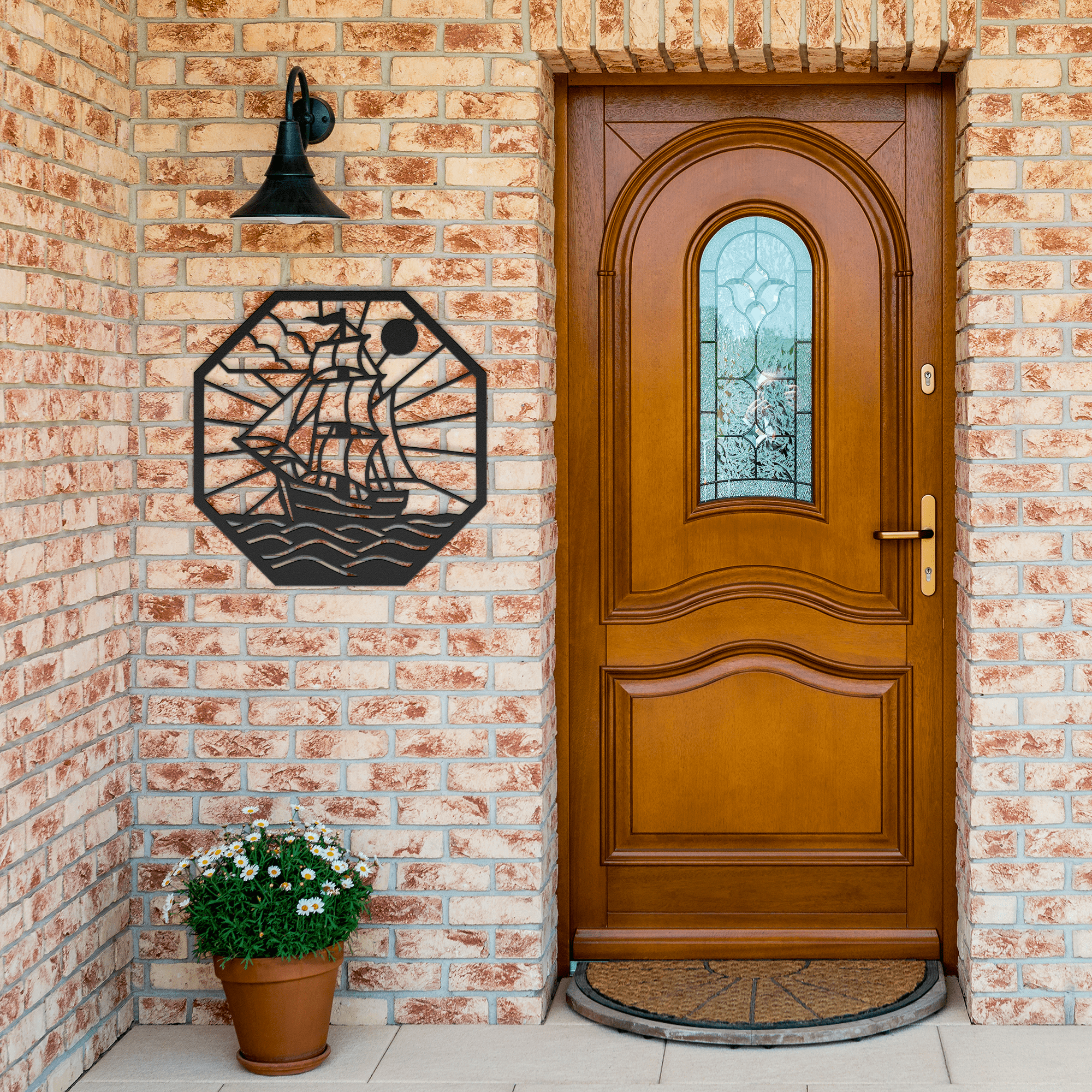 Pirate Ship Metal Sign - Cool Metal Signs