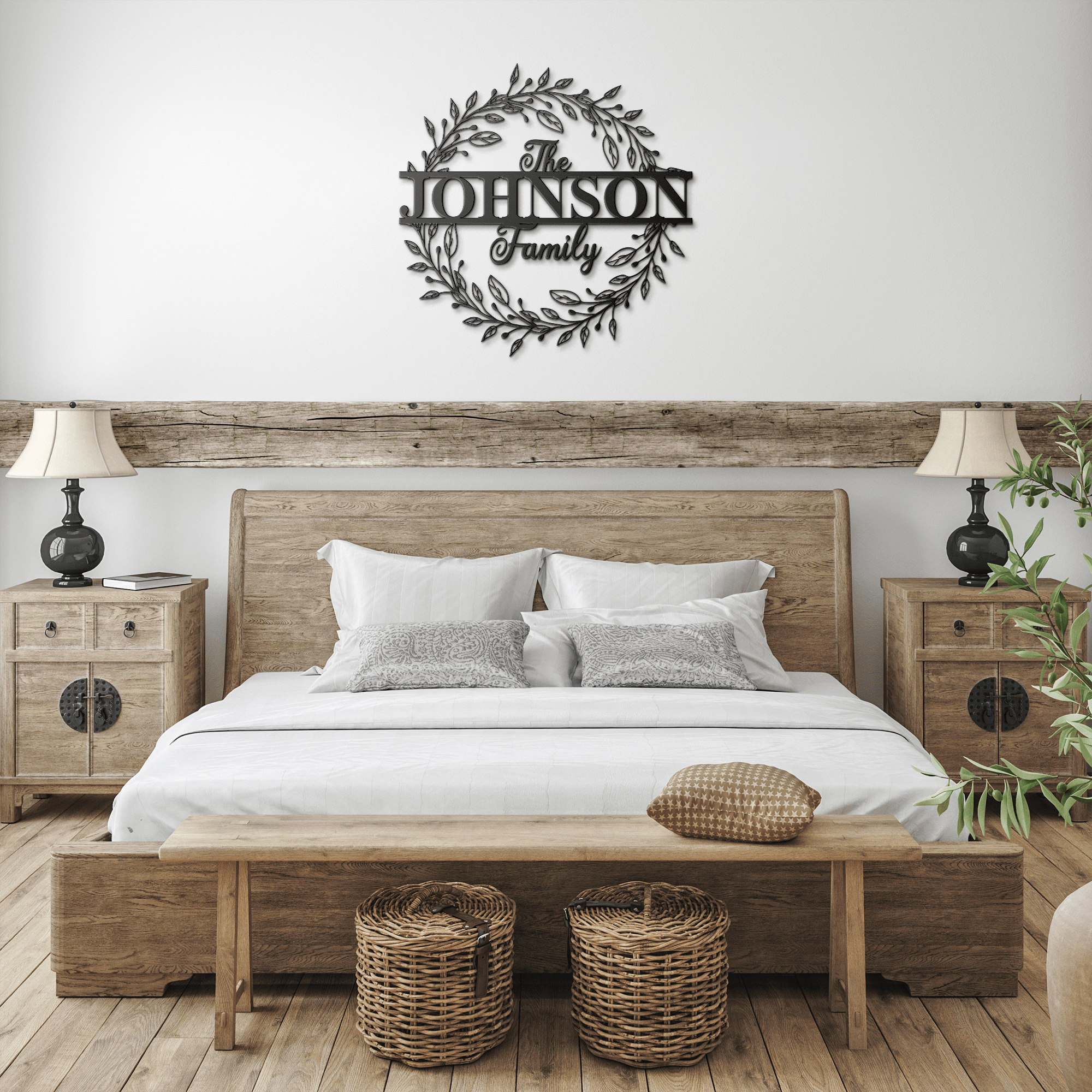 The Floral Family Metal Sign - Cool Metal Signs