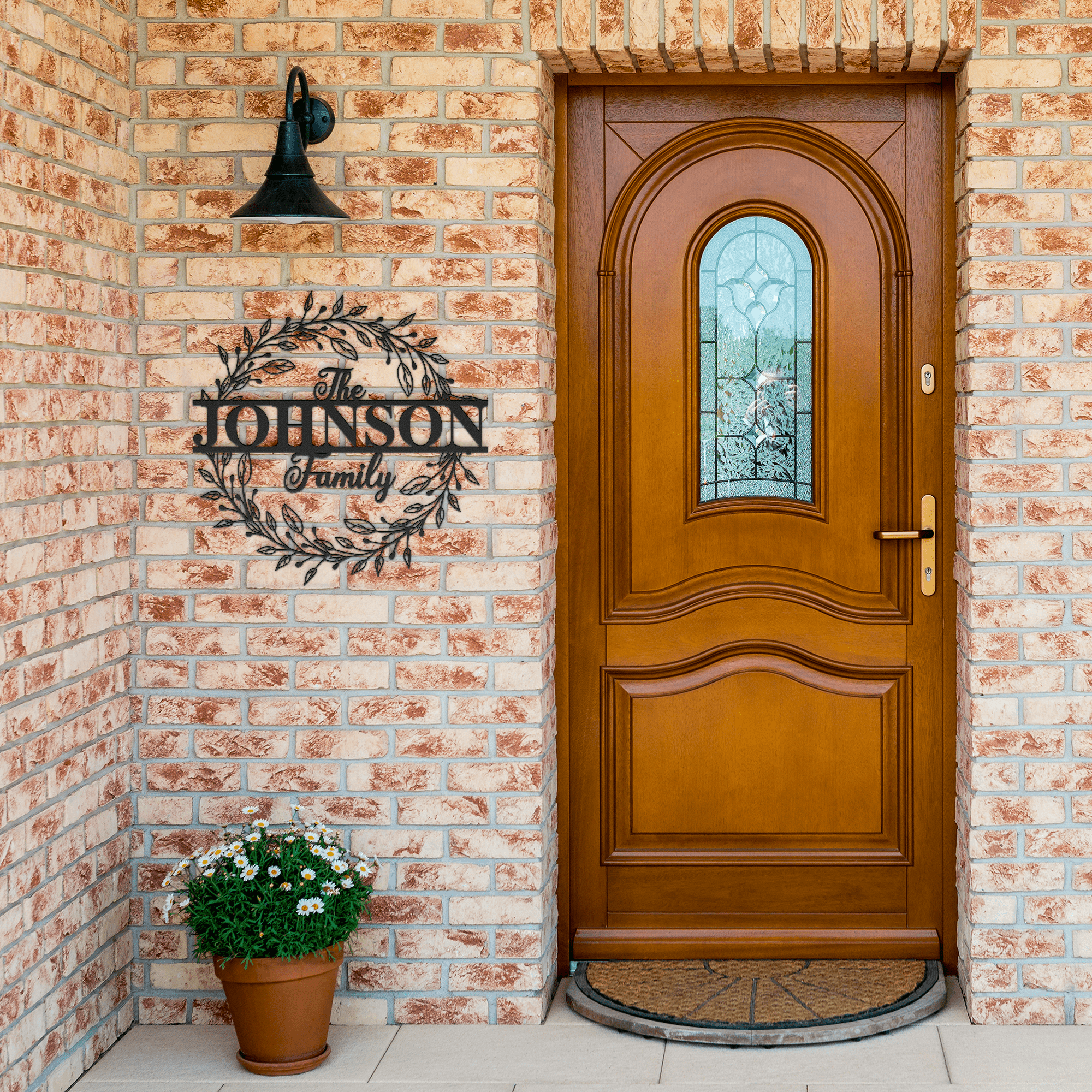 The Floral Family Metal Sign - Cool Metal Signs