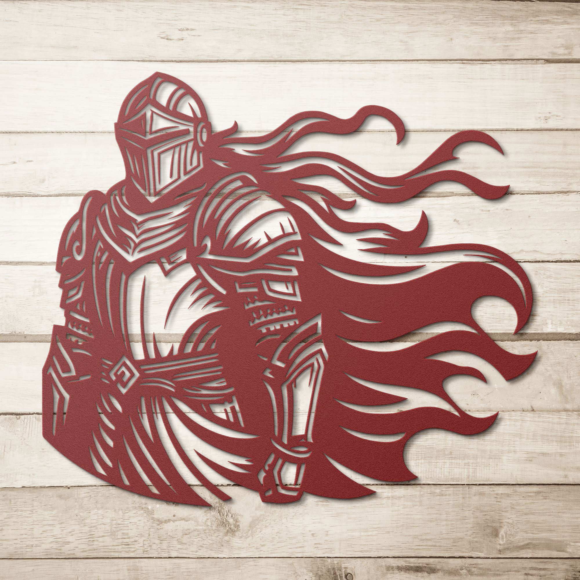 The Knight Metal Sign - Cool Metal Signs