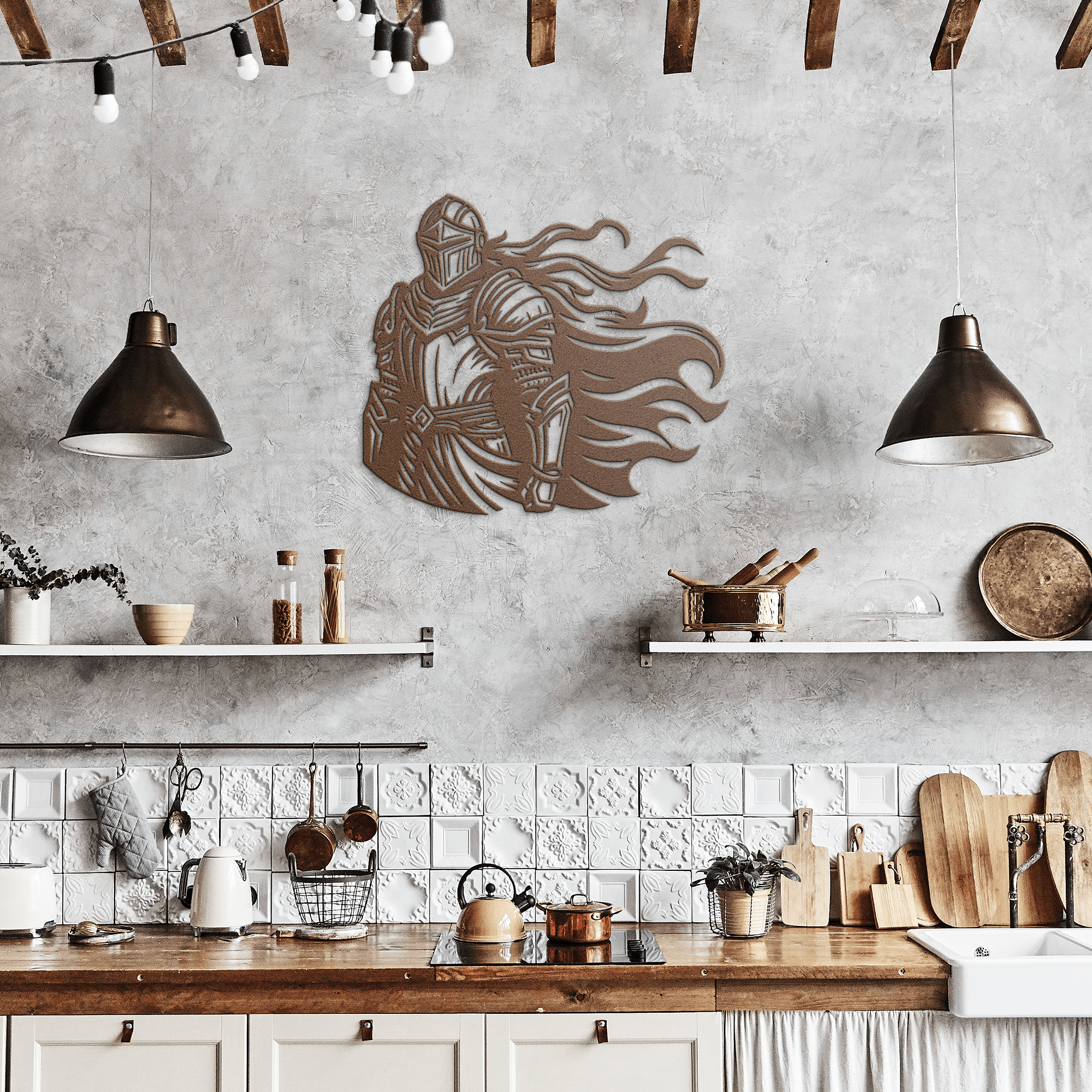 The Knight Metal Sign - Cool Metal Signs