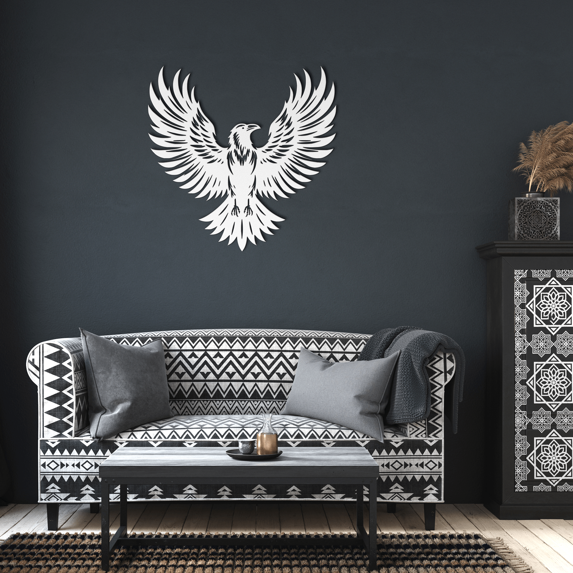 The Raven Metal Sign - Cool Metal Signs