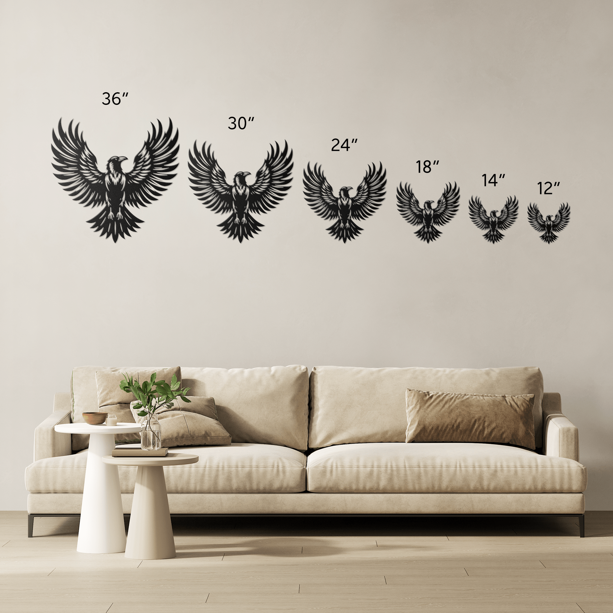 The Raven Metal Sign - Cool Metal Signs
