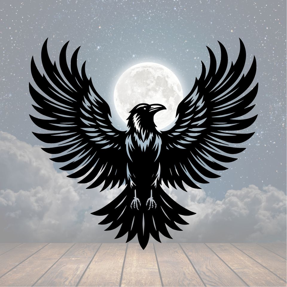 The Raven Metal Sign - Cool Metal Signs