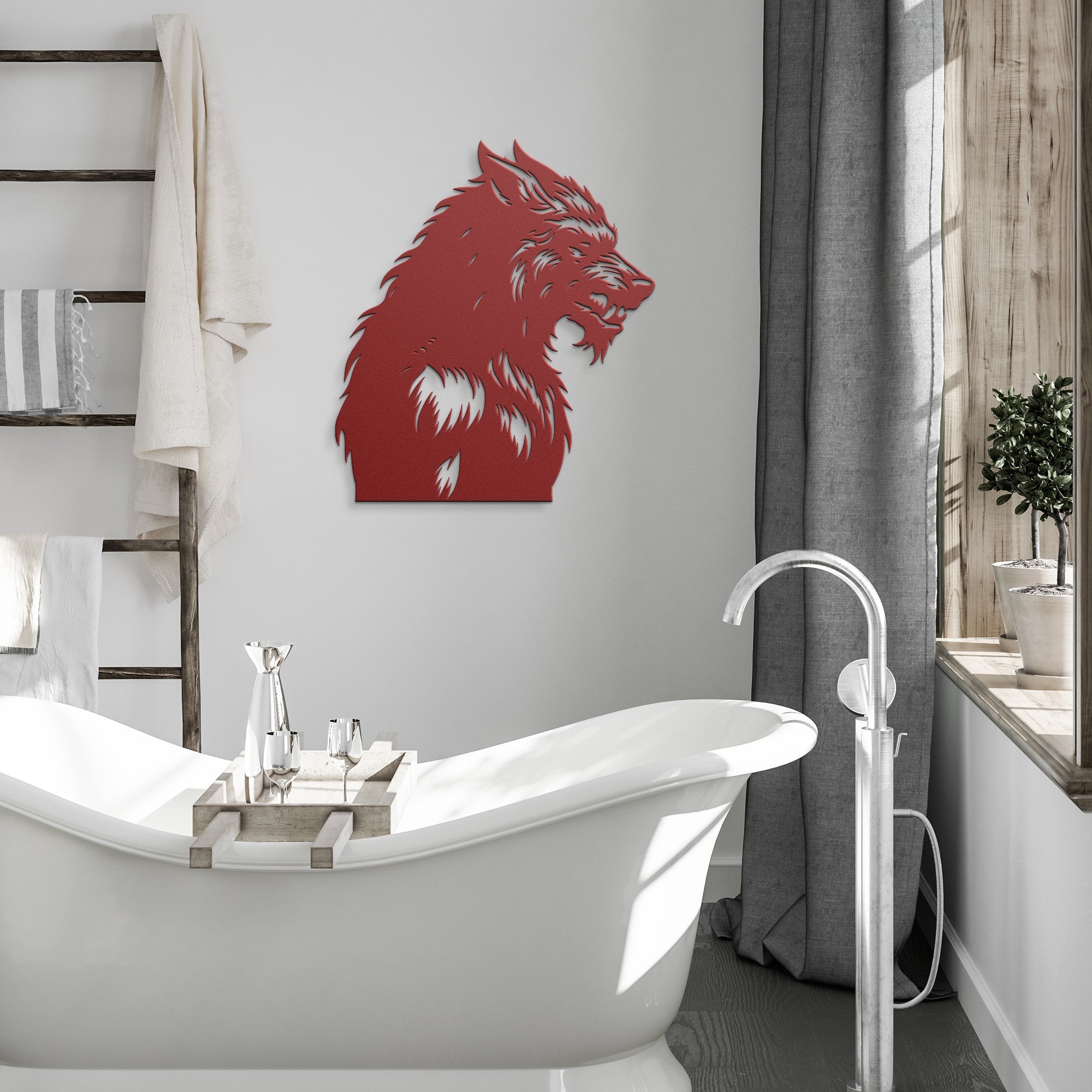 Werewolf Metal Sign - Cool Metal Signs