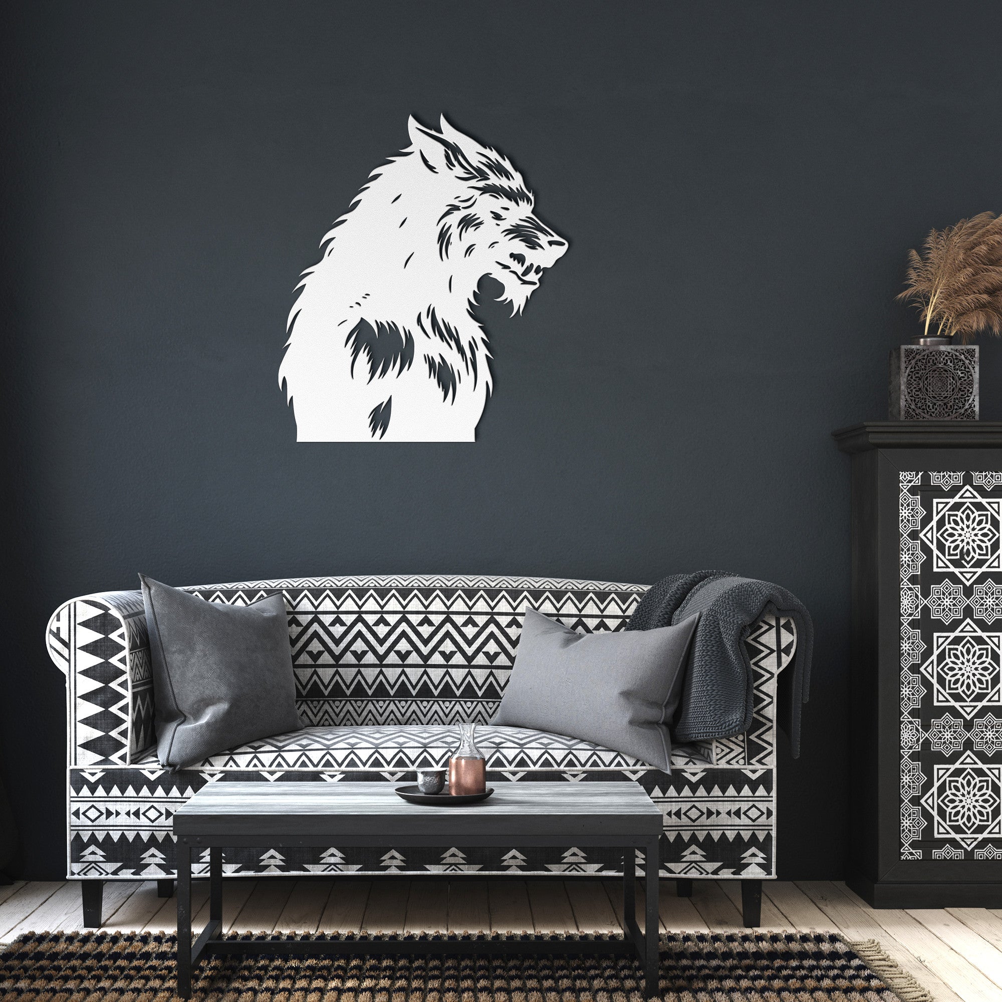 Werewolf Metal Sign - Cool Metal Signs