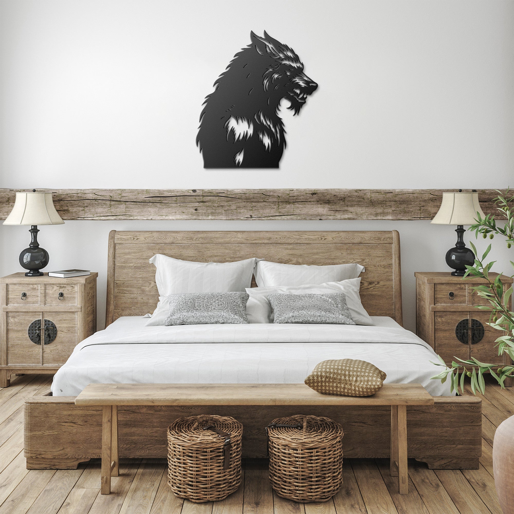 Werewolf Metal Sign - Cool Metal Signs