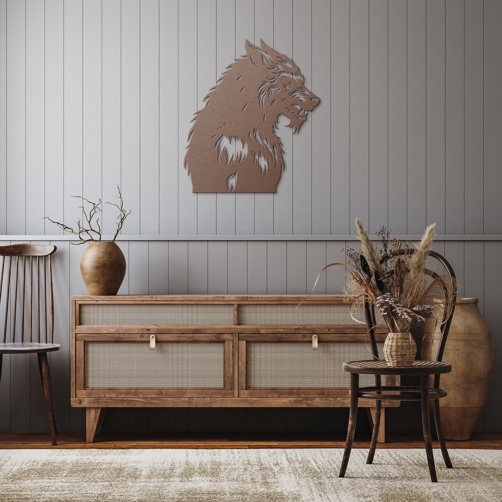 Werewolf Metal Sign - Cool Metal Signs