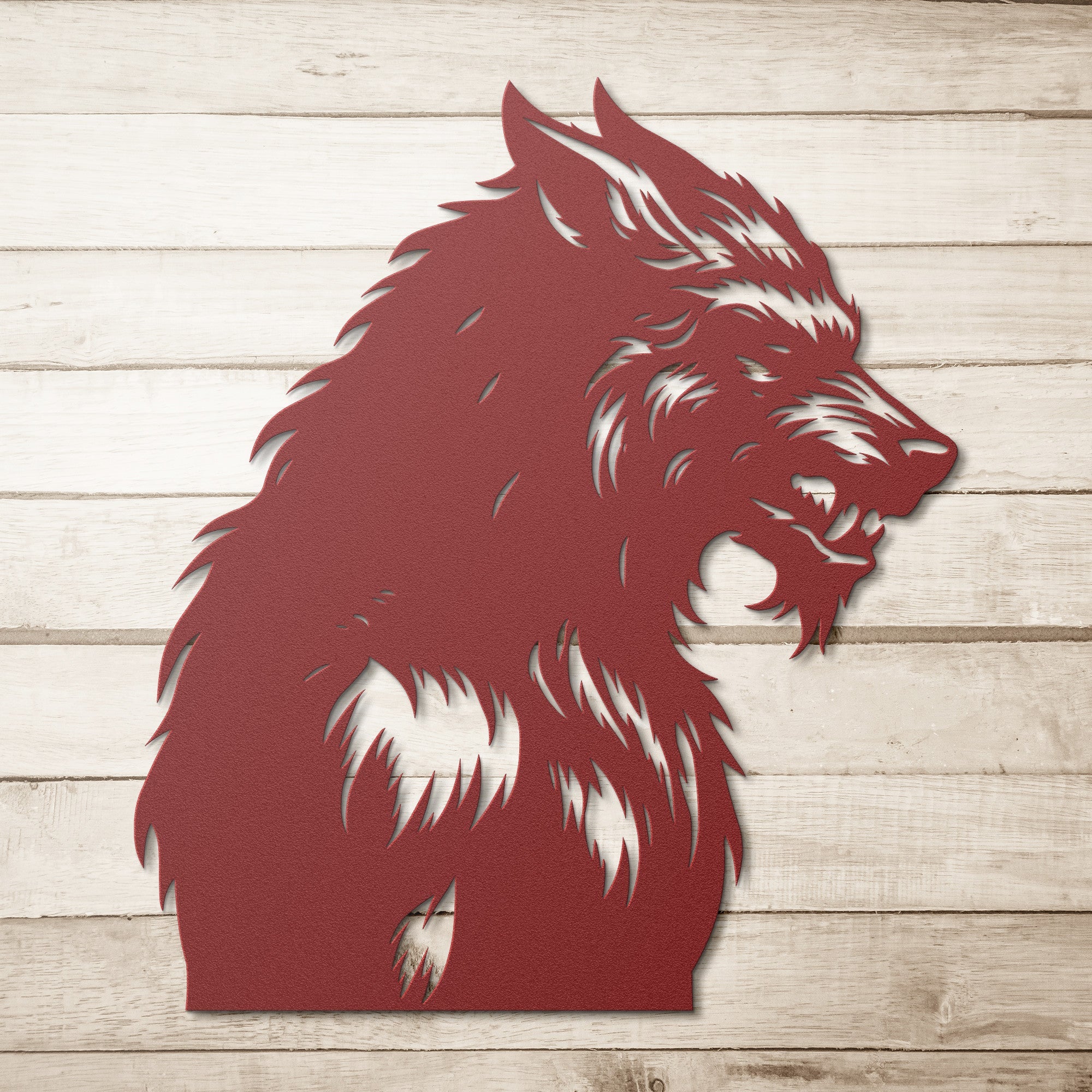 Werewolf Metal Sign - Cool Metal Signs