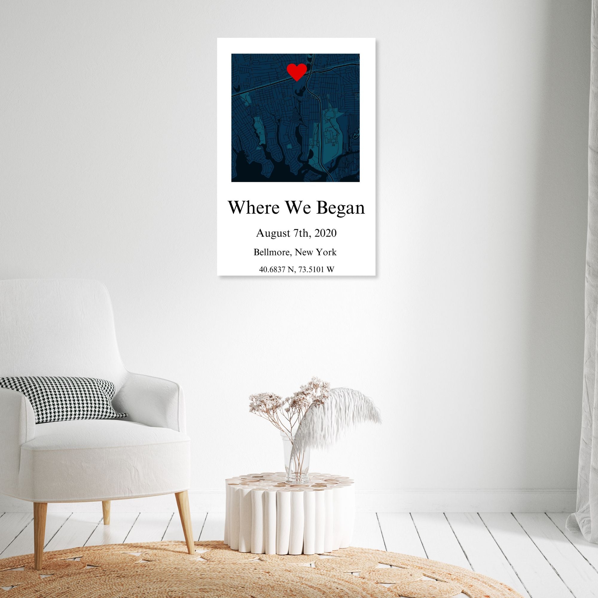 Where it all Began Personalized Metal Prints - Cool Metal Signs