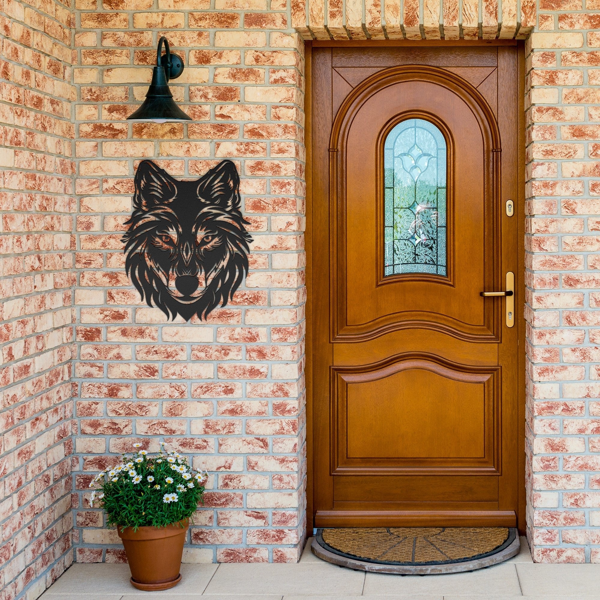 Wolf Metal Art - Cool Metal Signs