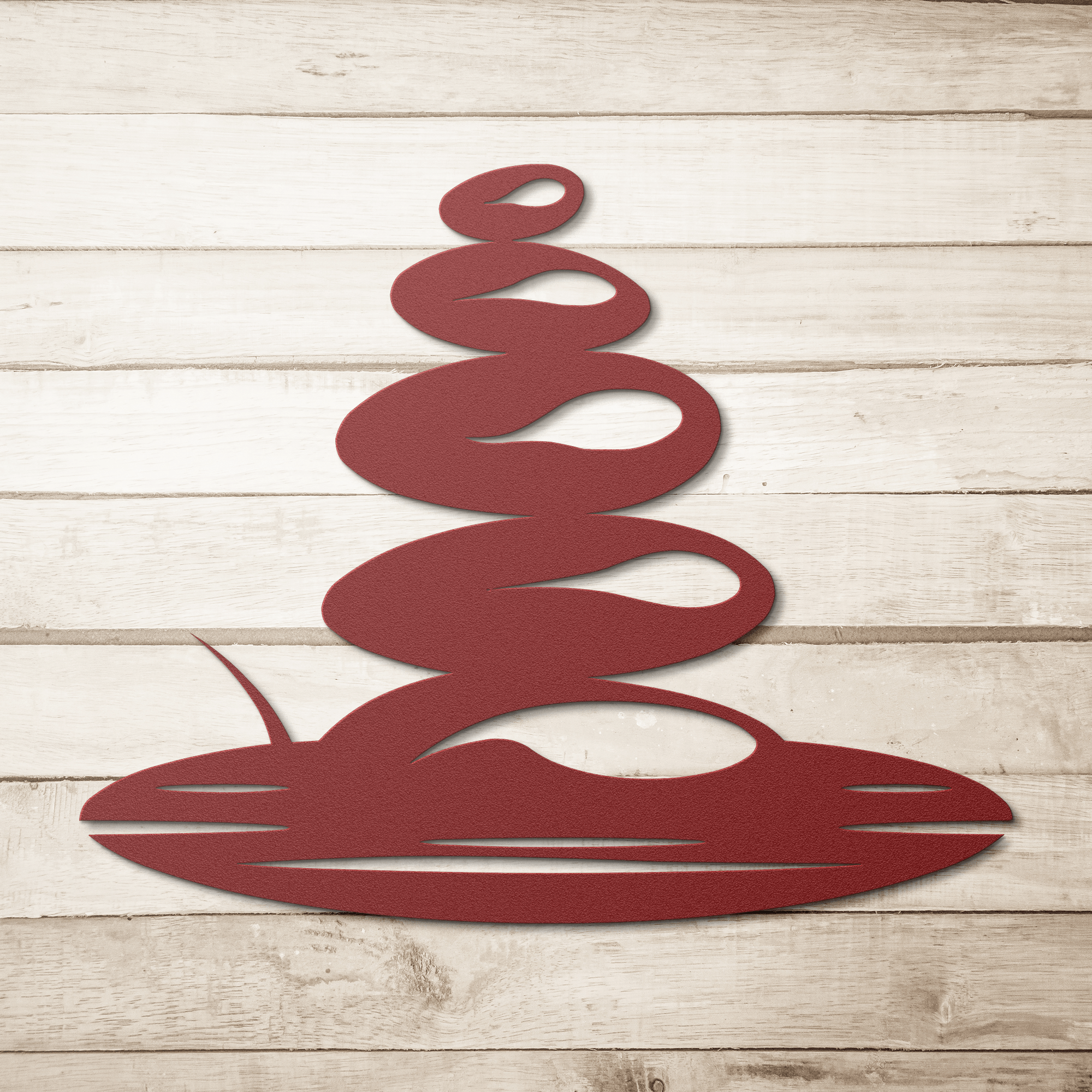 Zen Stones Metal Sign - Cool Metal Signs