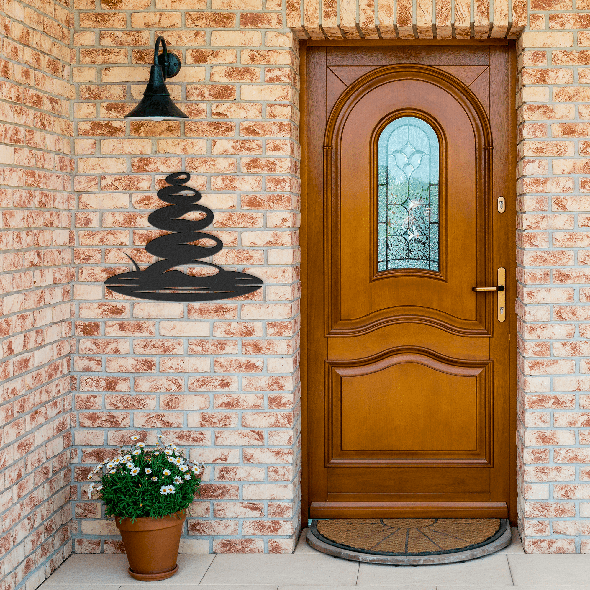 Zen Stones Metal Sign - Cool Metal Signs