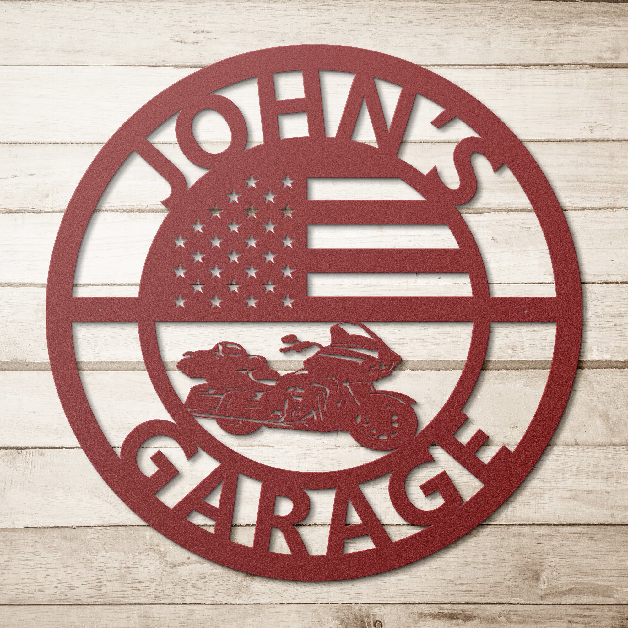 Personalized Road Glide Metal Sign