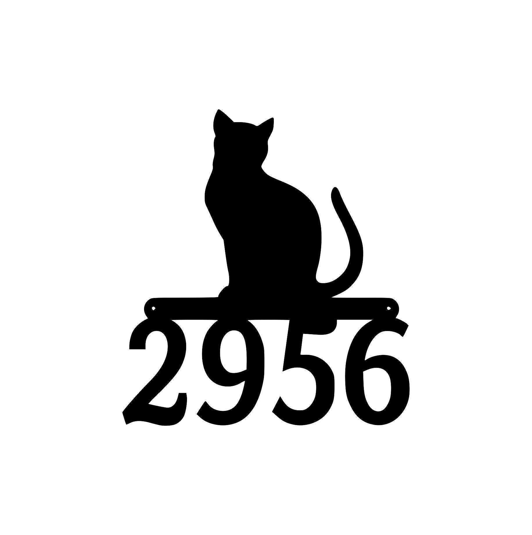 Cat Address - Cool Metal Signs