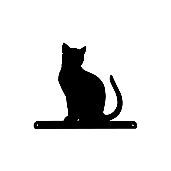 Cat Address - Cool Metal Signs