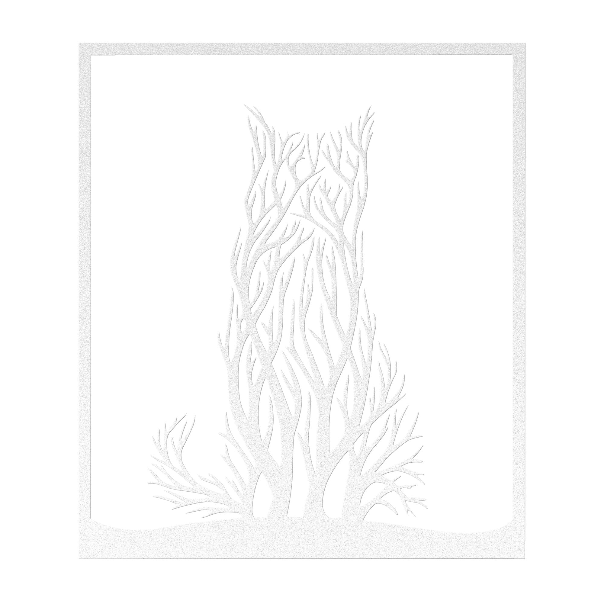 Cat Tree Art - Cool Metal Signs