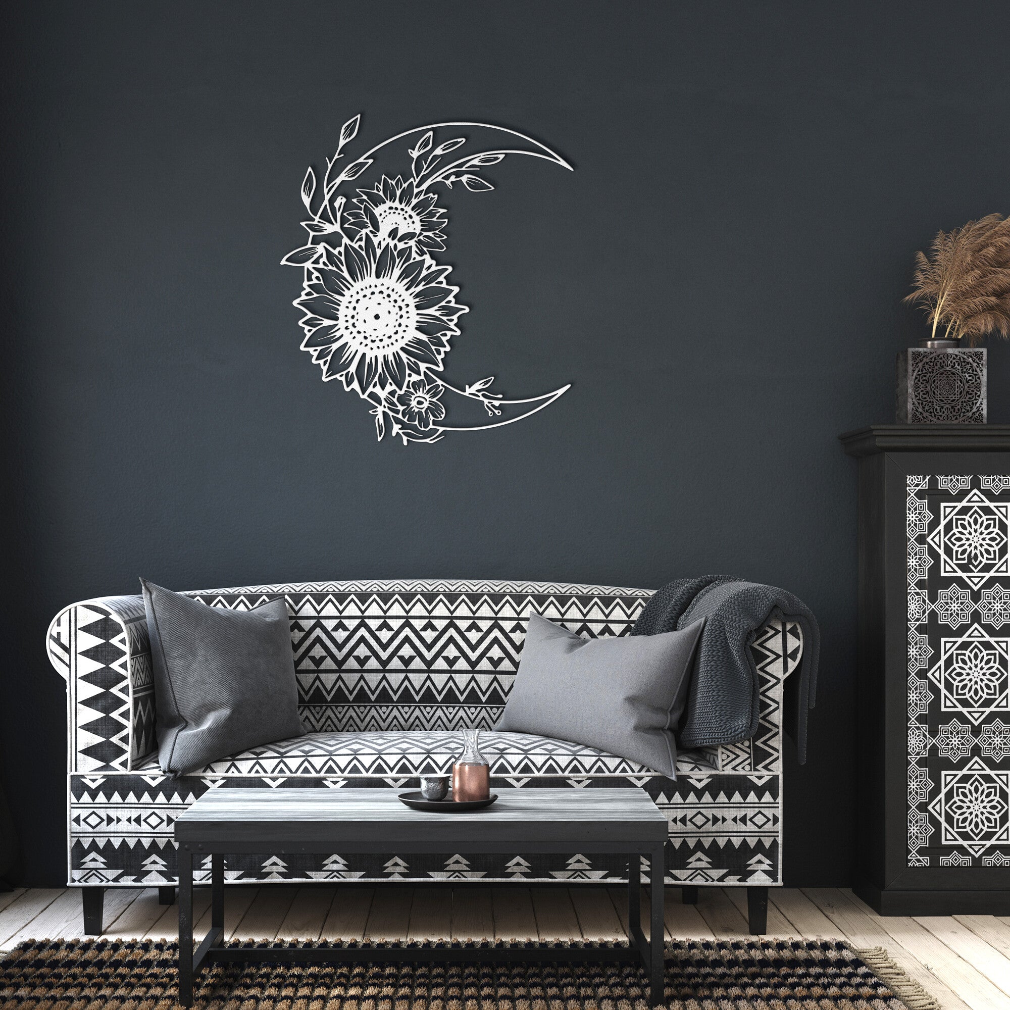 Daisy Moon Metal Sign - Cool Metal Signs