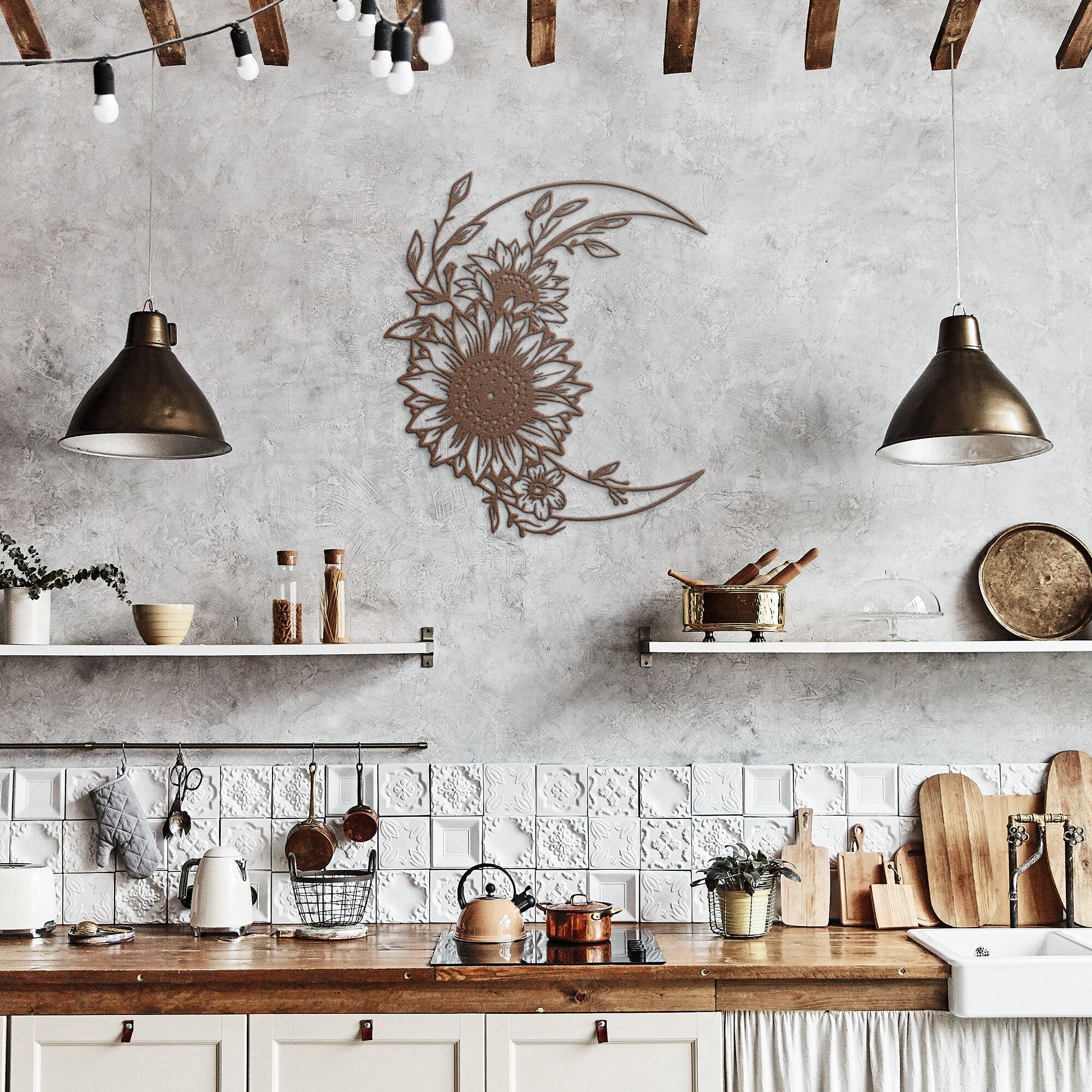 Daisy Moon Metal Sign - Cool Metal Signs