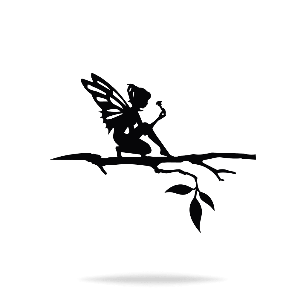 Fairy Tree Metal Art - Cool Metal Signs