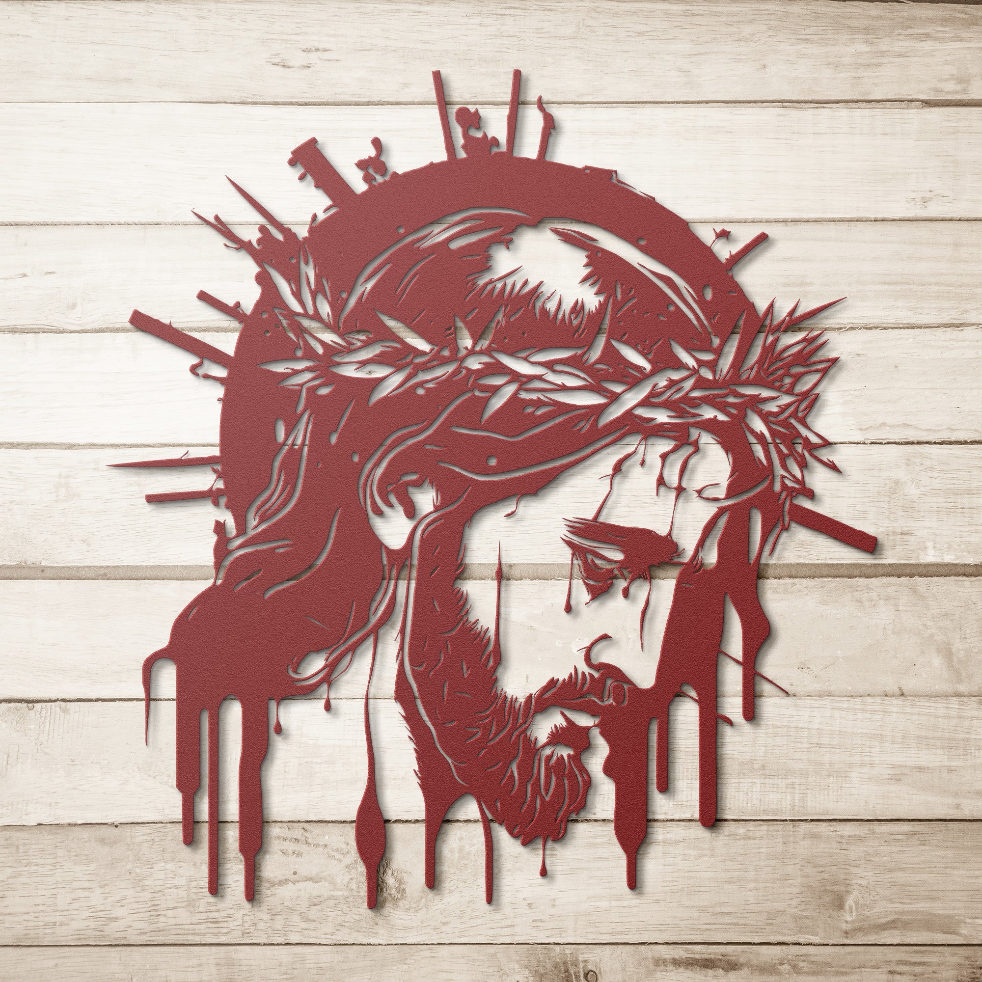Jesus Metal Sign - Cool Metal Signs